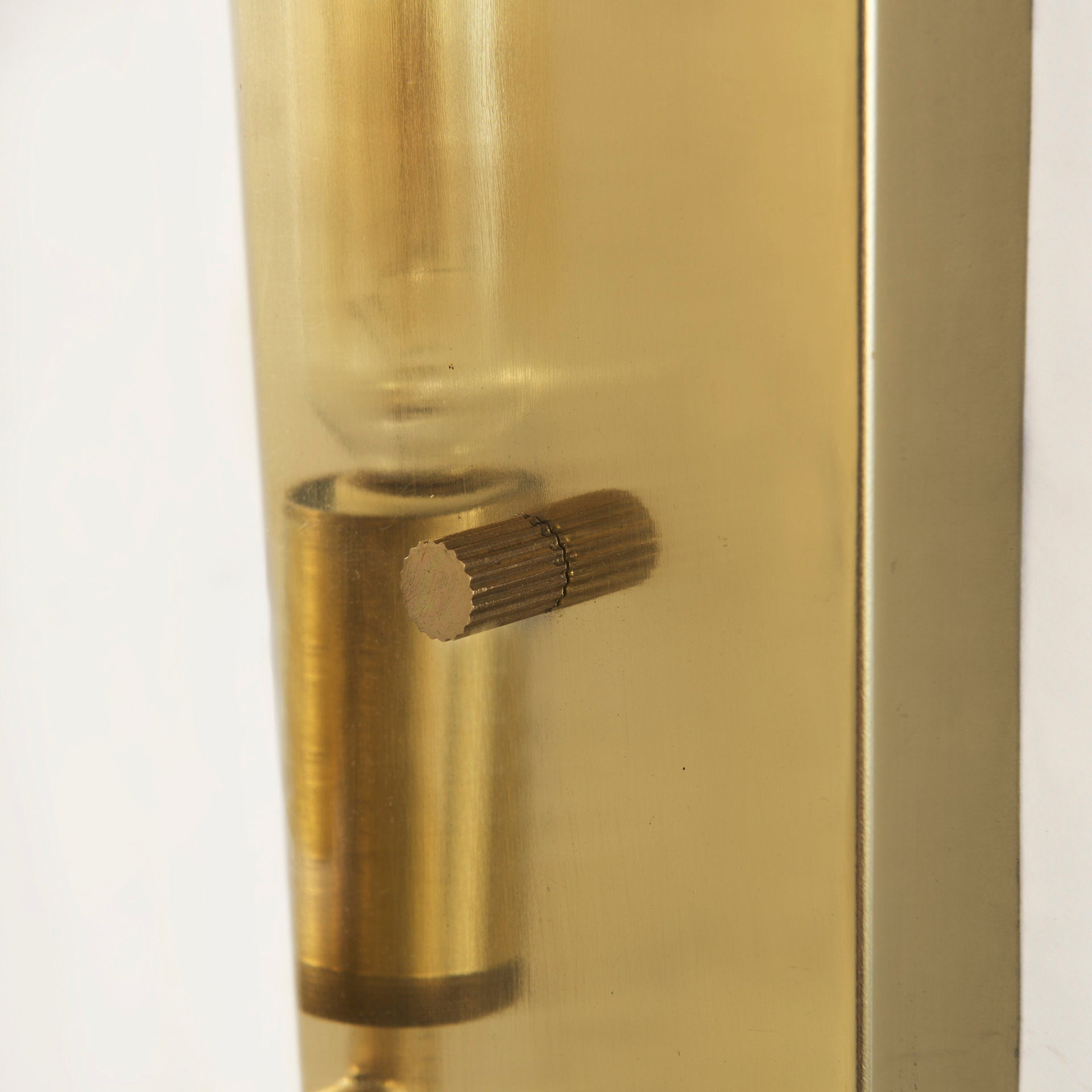 Stein Gold W/ White Marble Shade Wall Sconce
