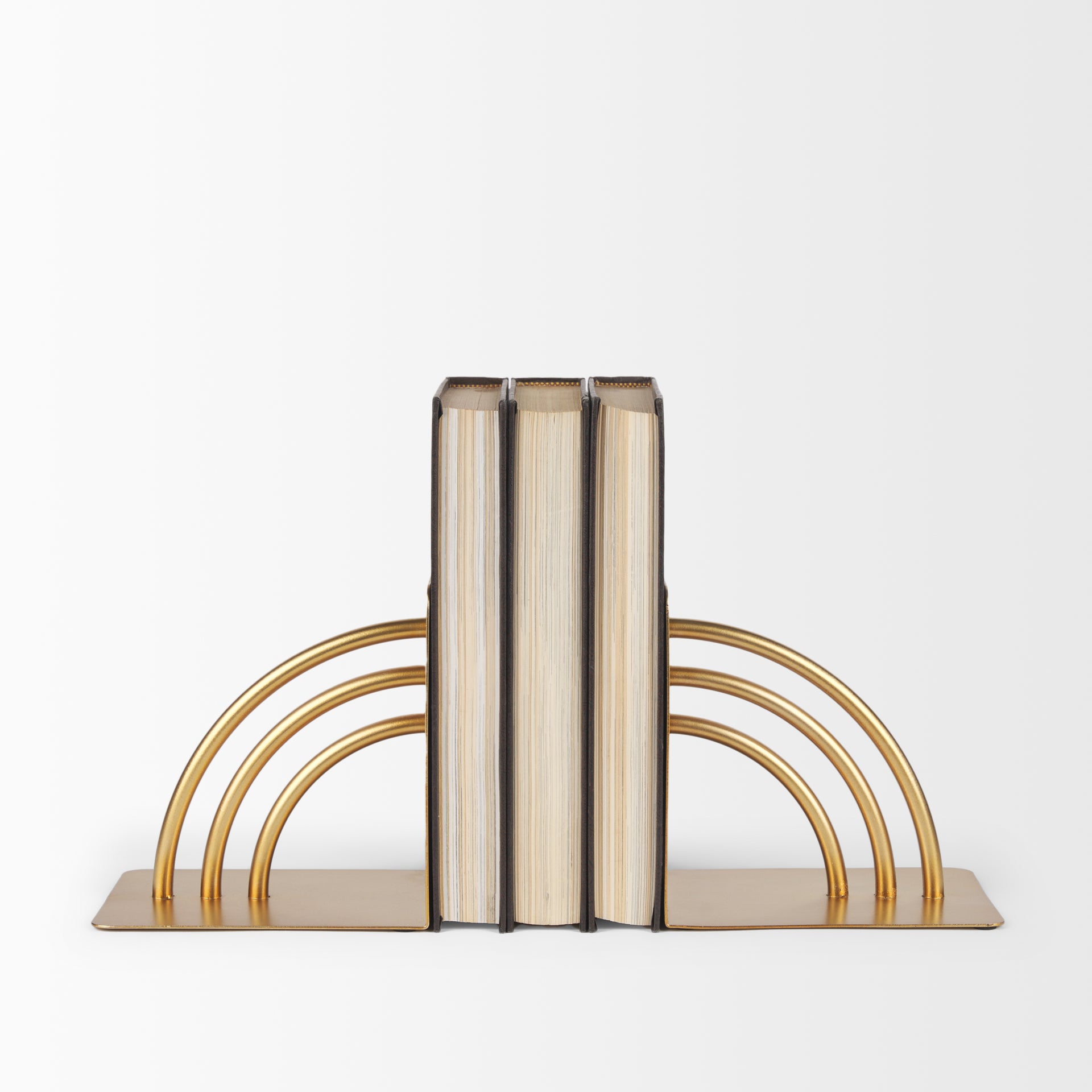 Hope Gold Metal Bookends