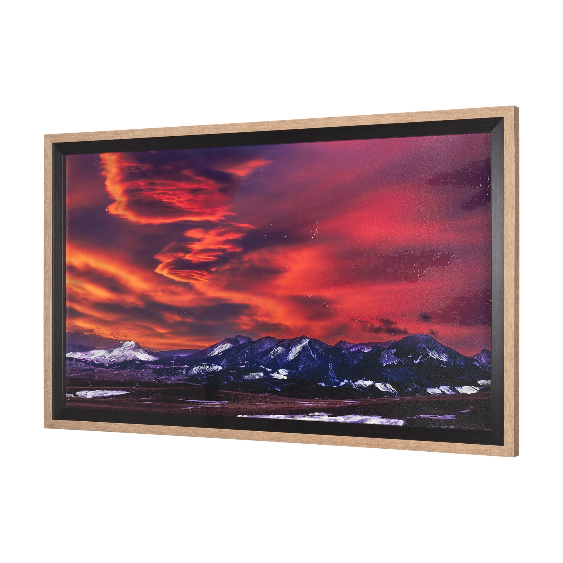 Livingston Peak Framed Art