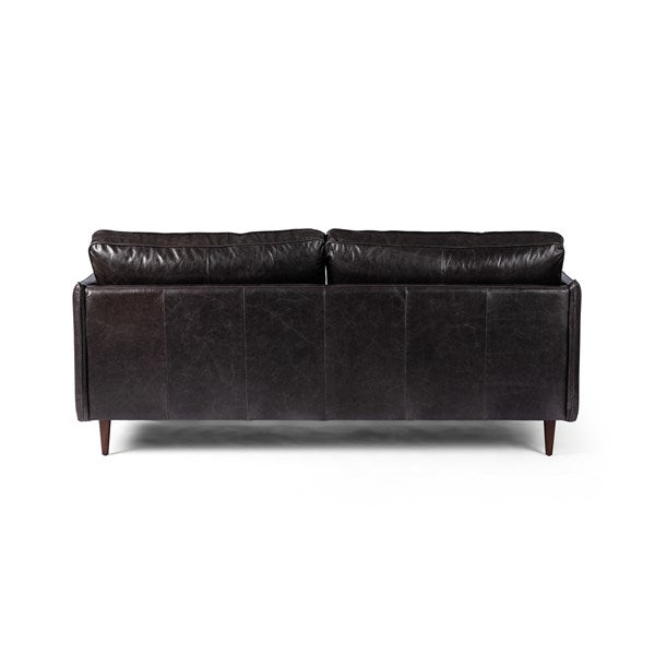 Sage Leather Sofa