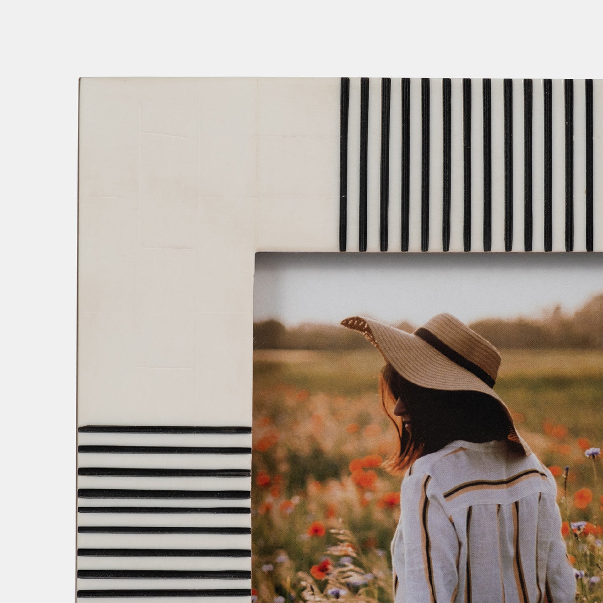 Abstract Photo Frame, Black & White