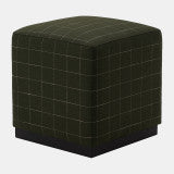 Olive Square Ottoman