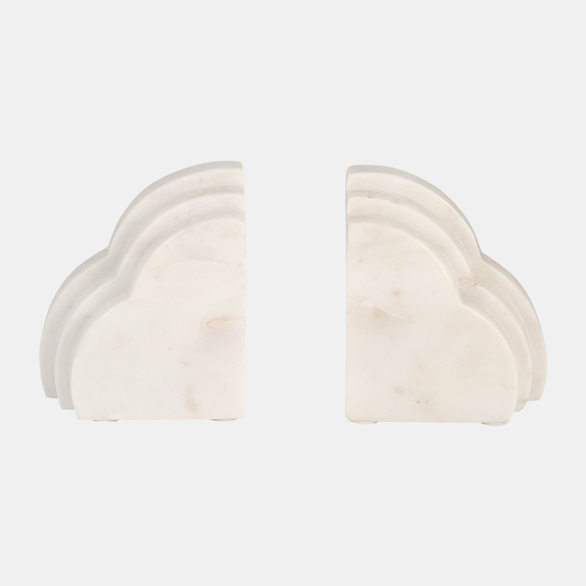 Marble Bookends