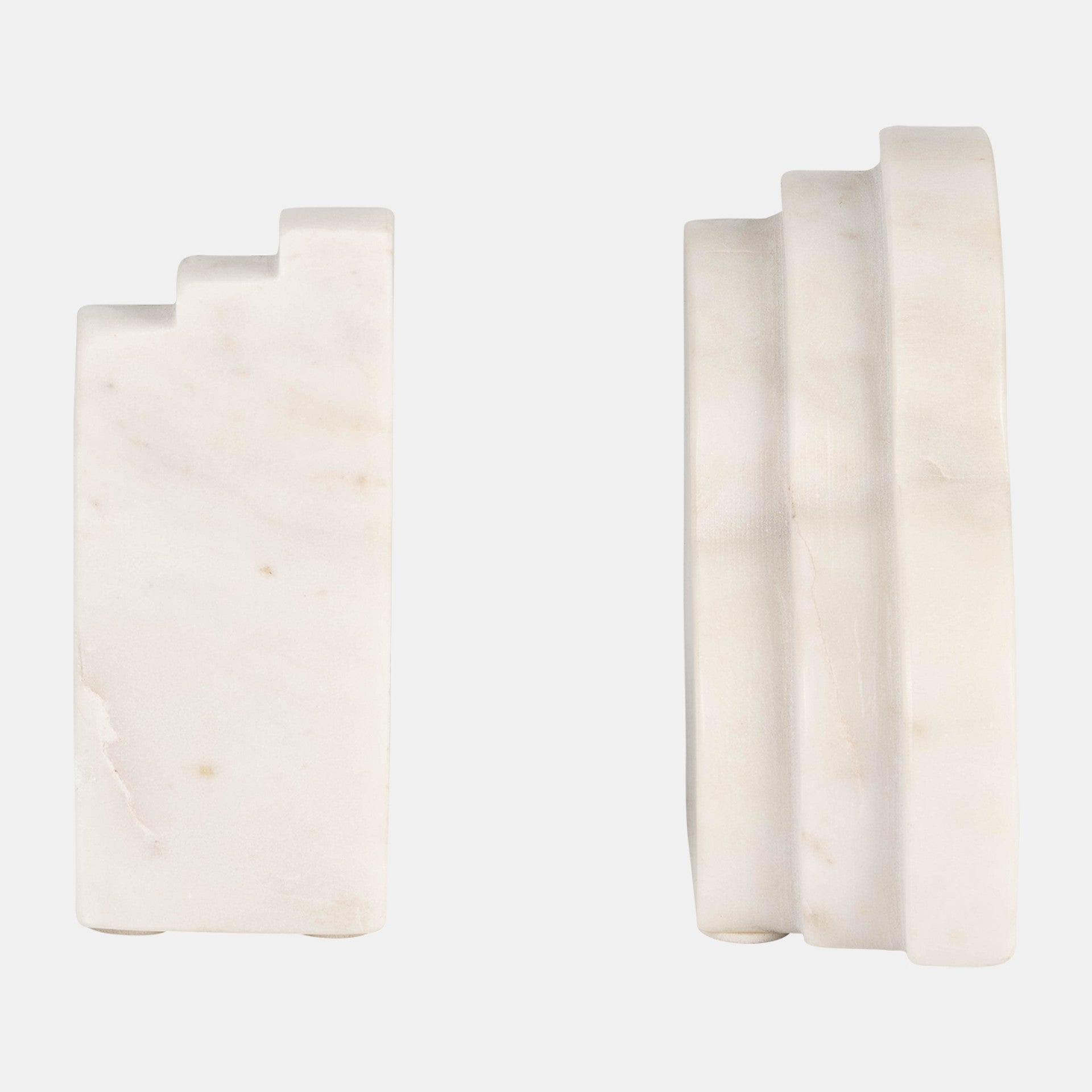 Marble Bookends