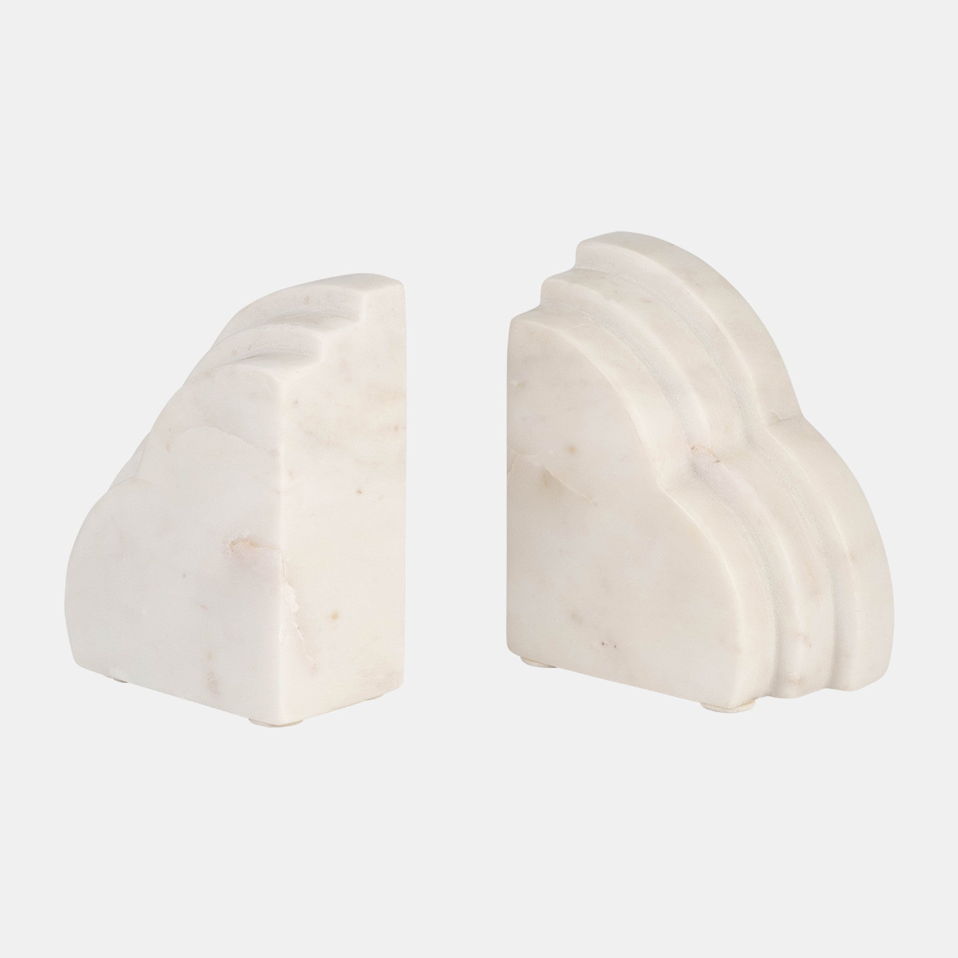 Marble Bookends