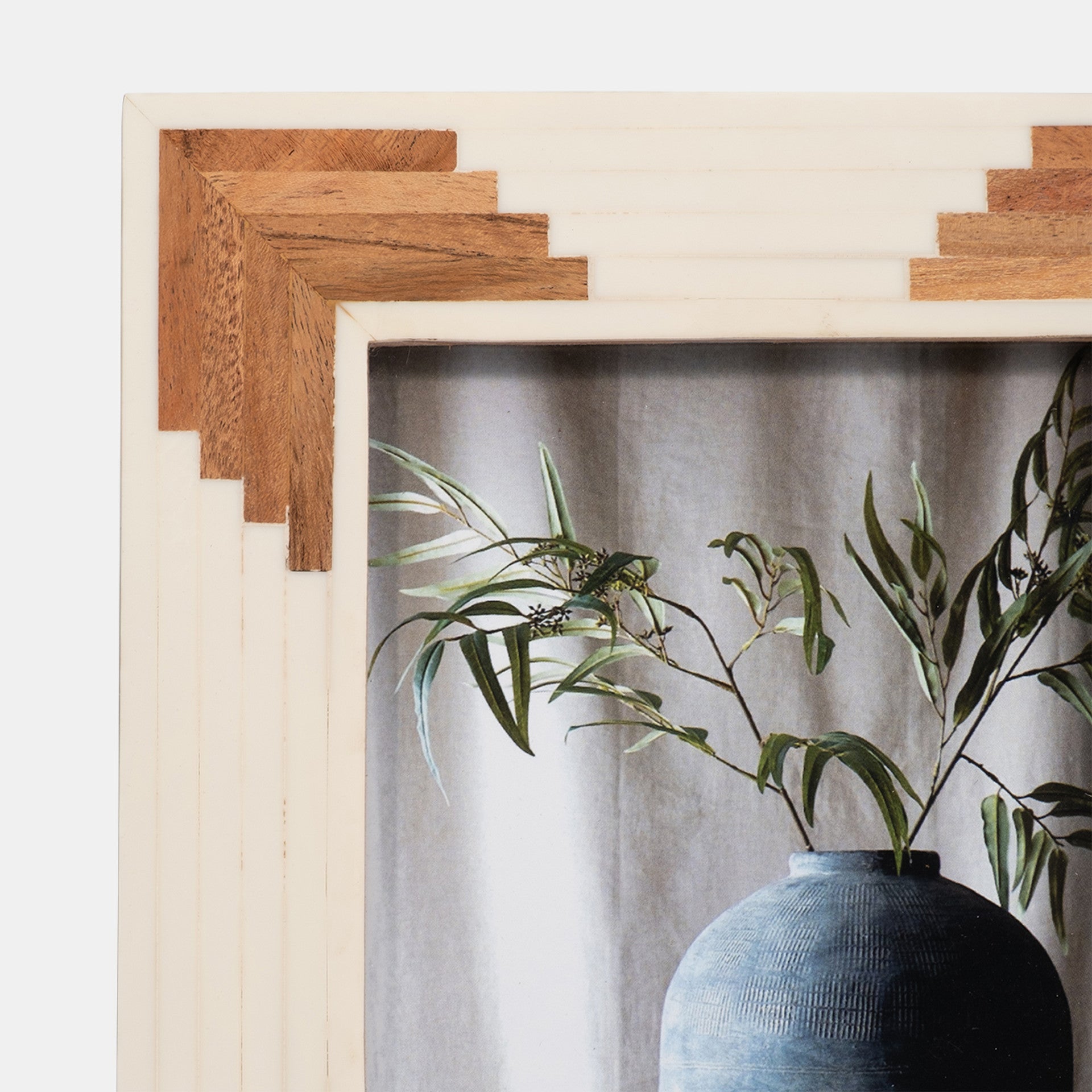 Cascading Wood Photo Frame