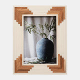 Cascading Wood Photo Frame
