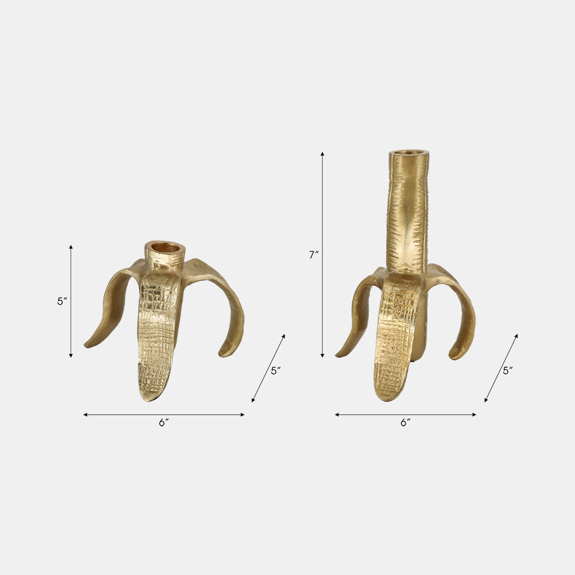 Banana Taper Candle Holder