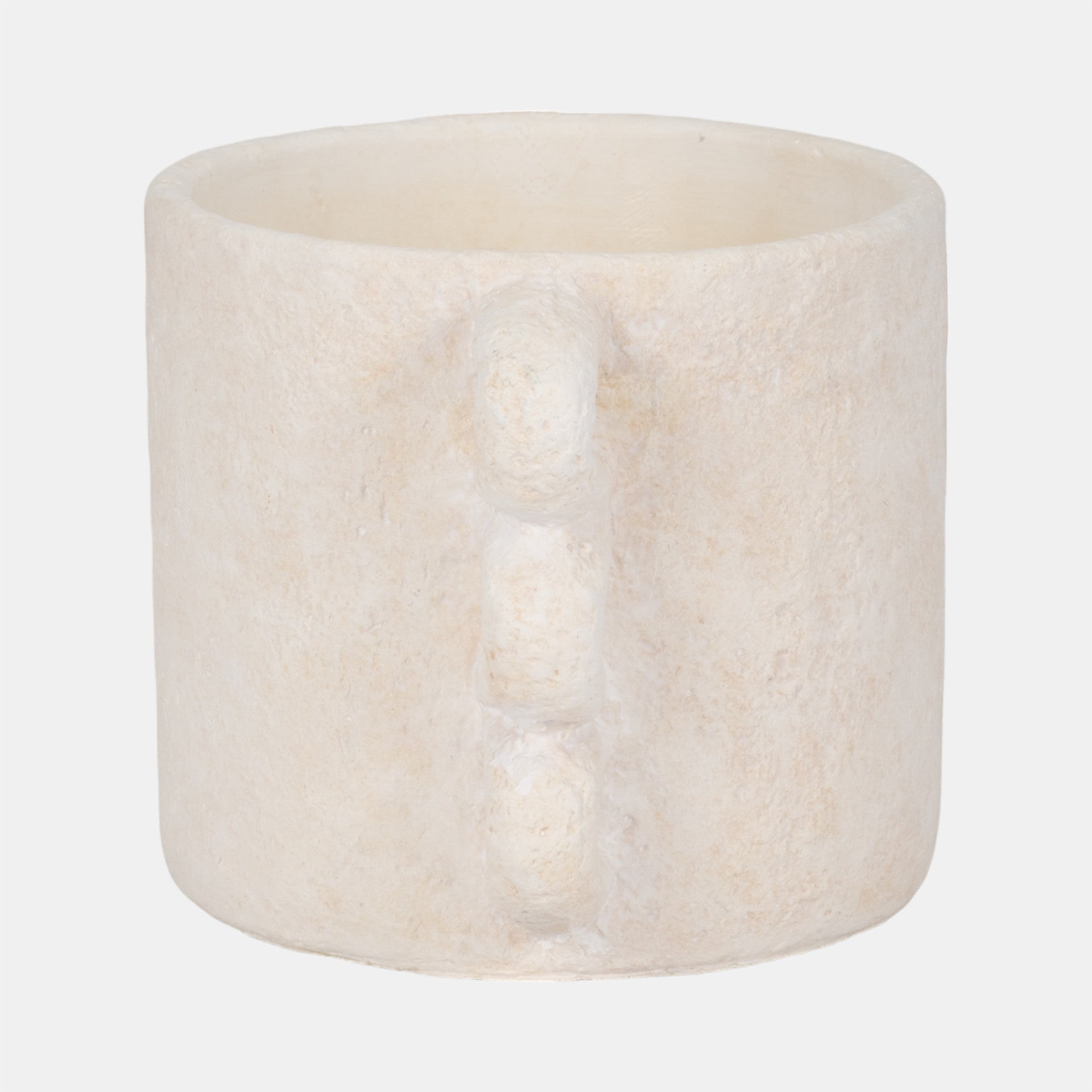 Arch Handle Planter, White