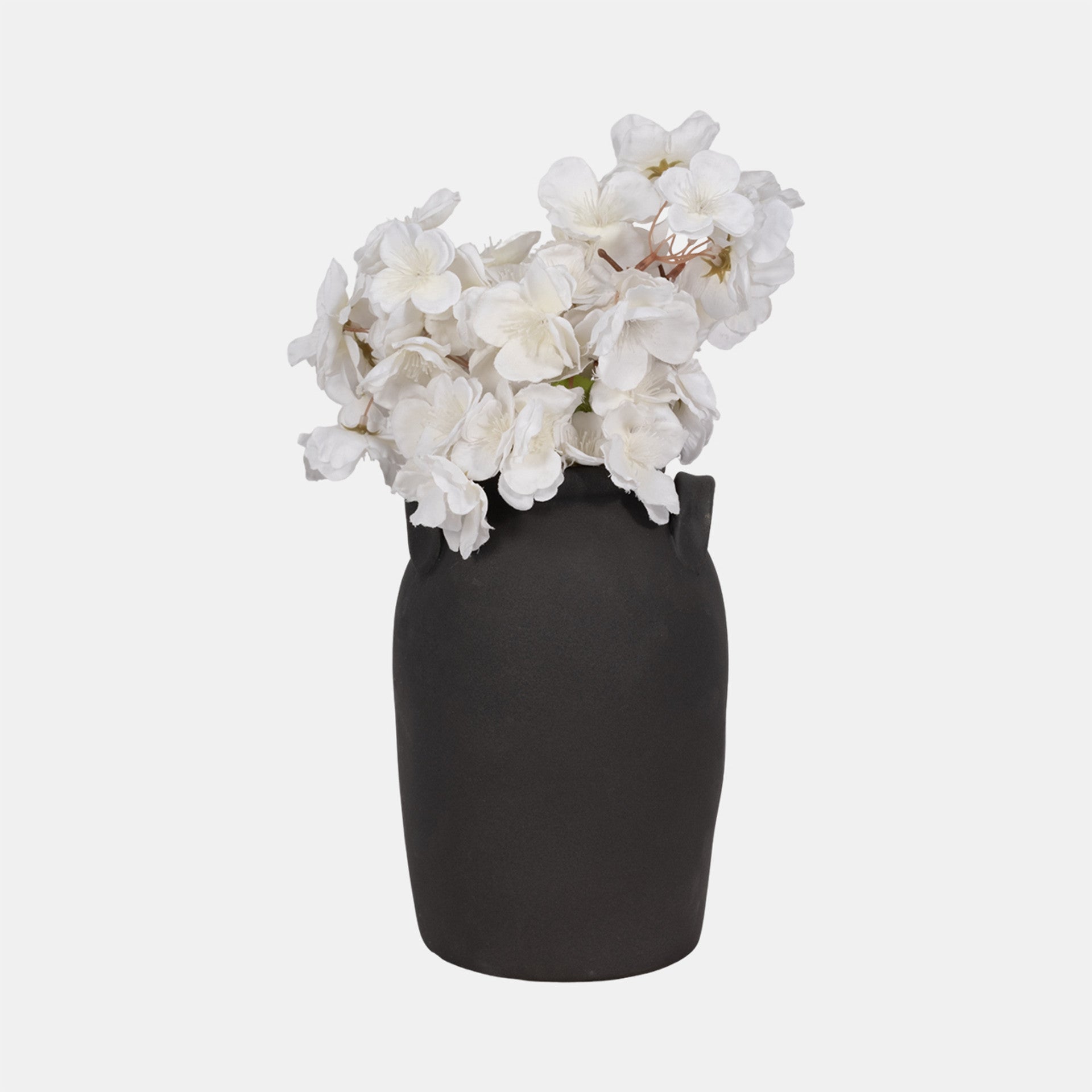 Rough Finish Jug with Handles, Black*