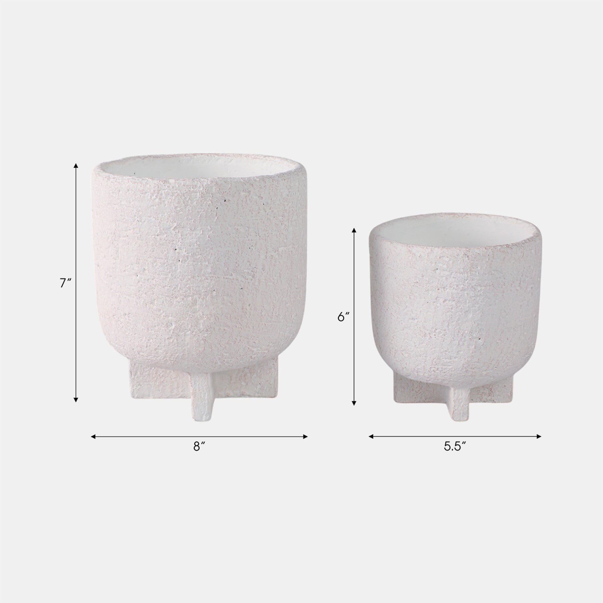 Modern Footed Planter