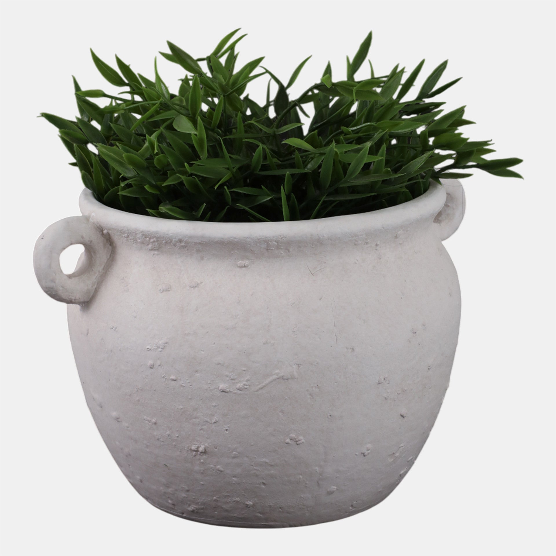 Textured Stoneware Jug Planter*