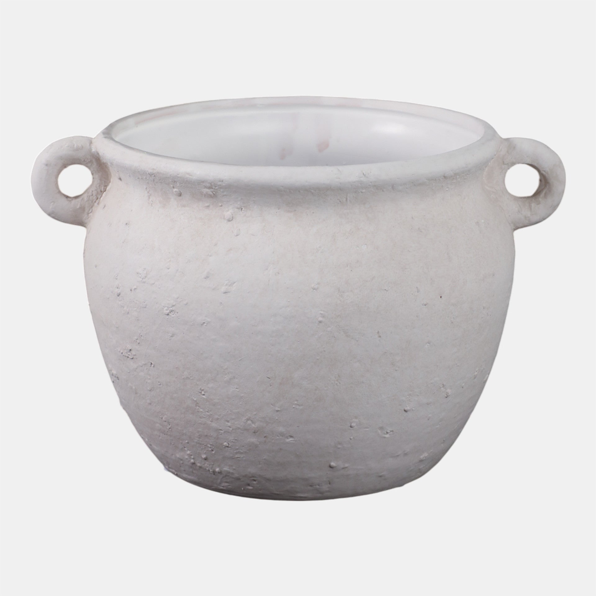 Textured Stoneware Jug Planter*