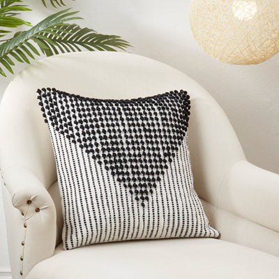 Woven Diamond Pillow