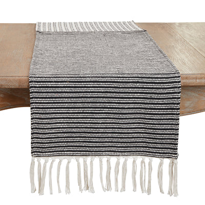 Two-Tone Striped Runner