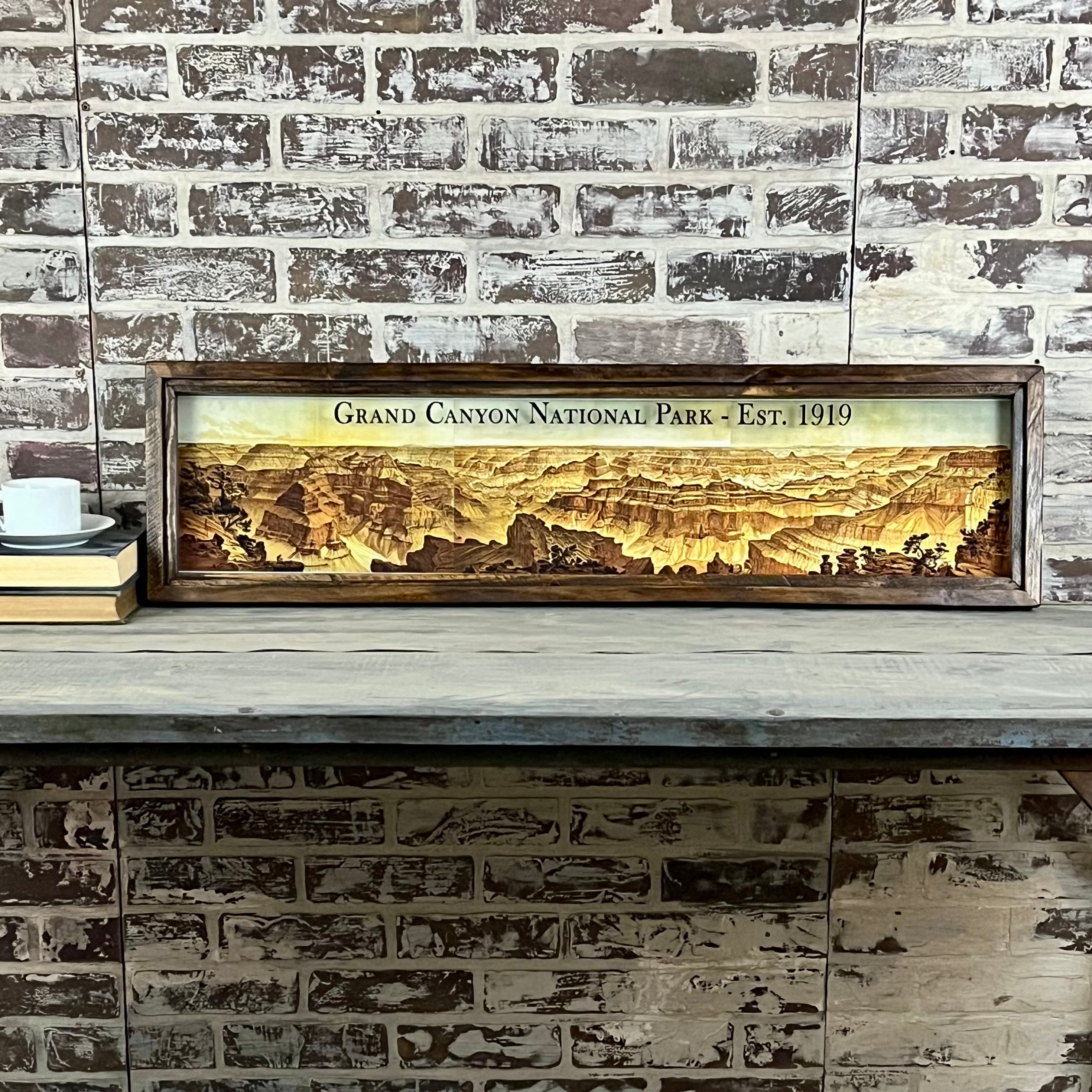 Grand Canyon National Park 1919 Framed Art