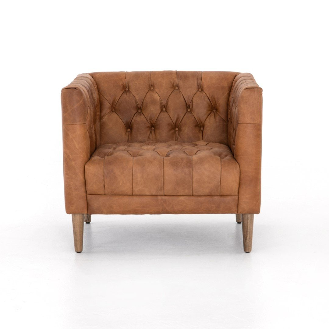 Walker shop leather armchair