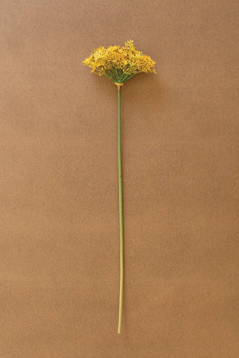 Yellow Scallion Flower