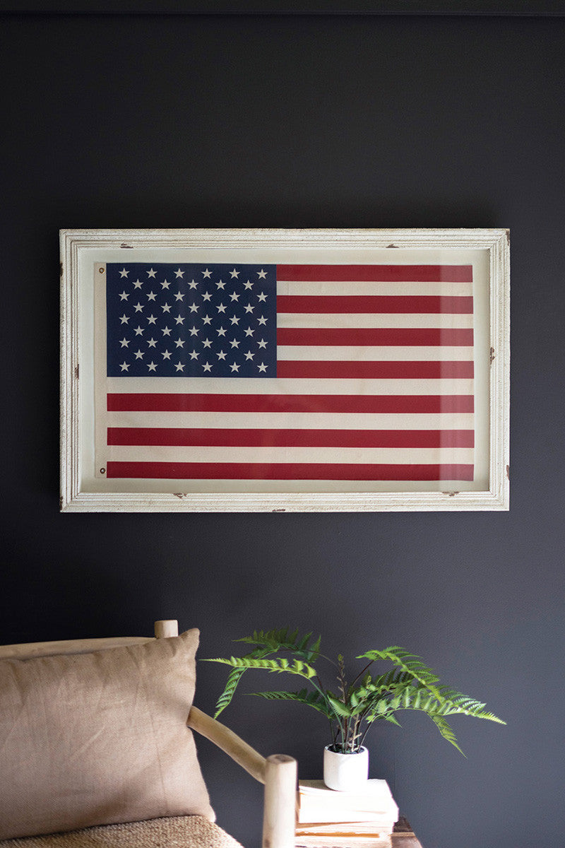 Framed American Flag
