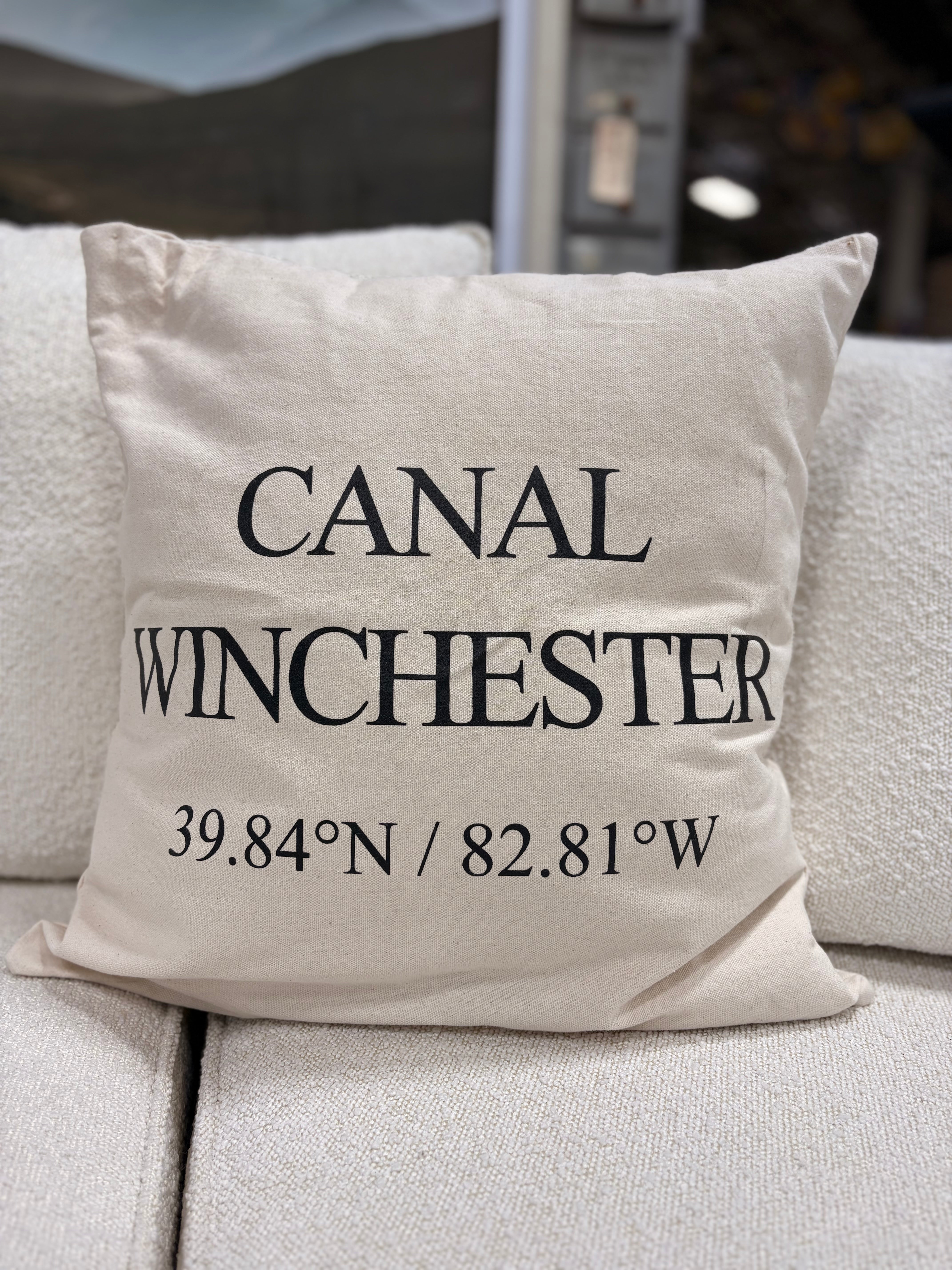 Coordinate Pillow - Columbus Neighborhoods