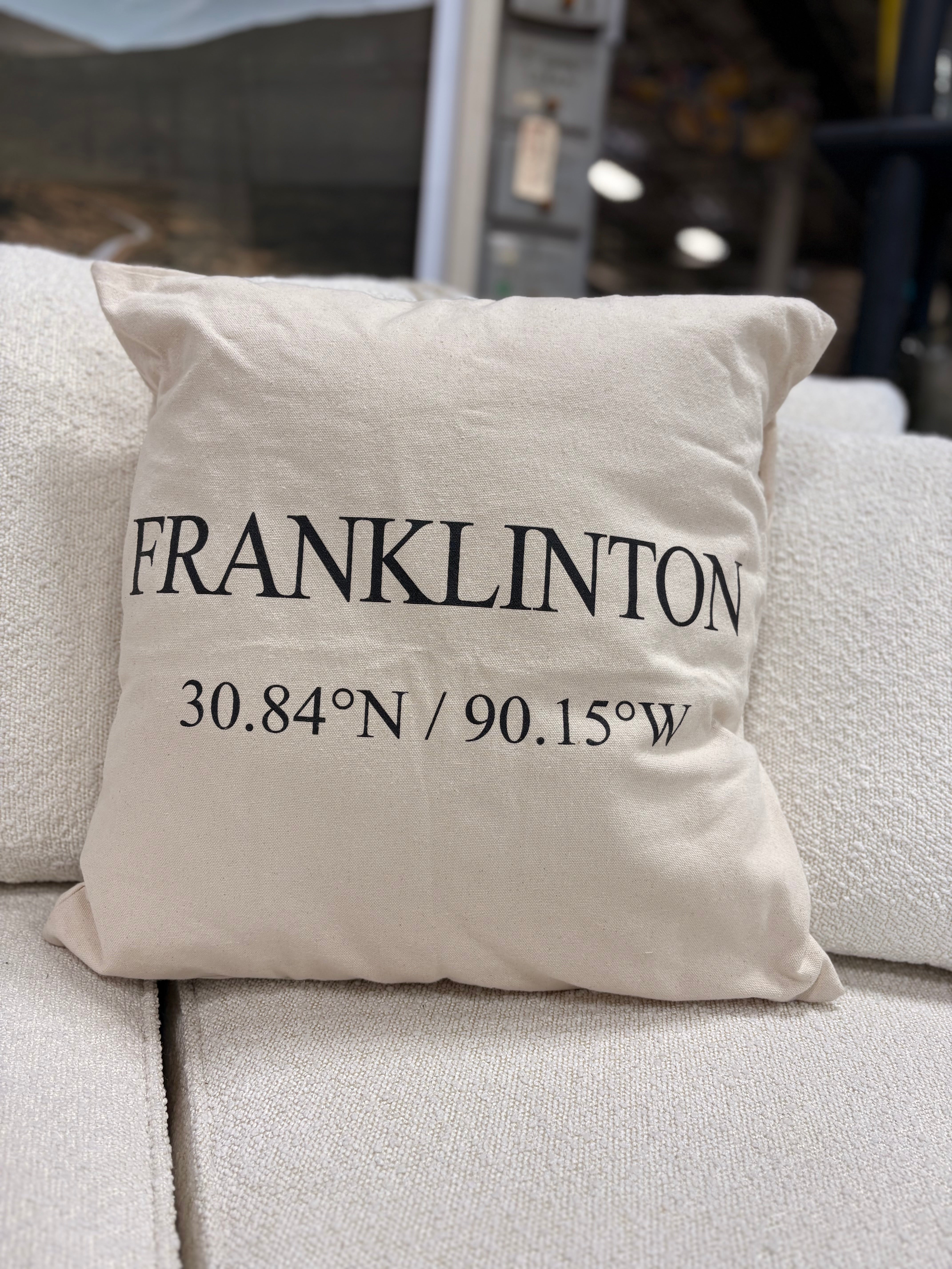 Coordinate Pillow - Columbus Neighborhoods