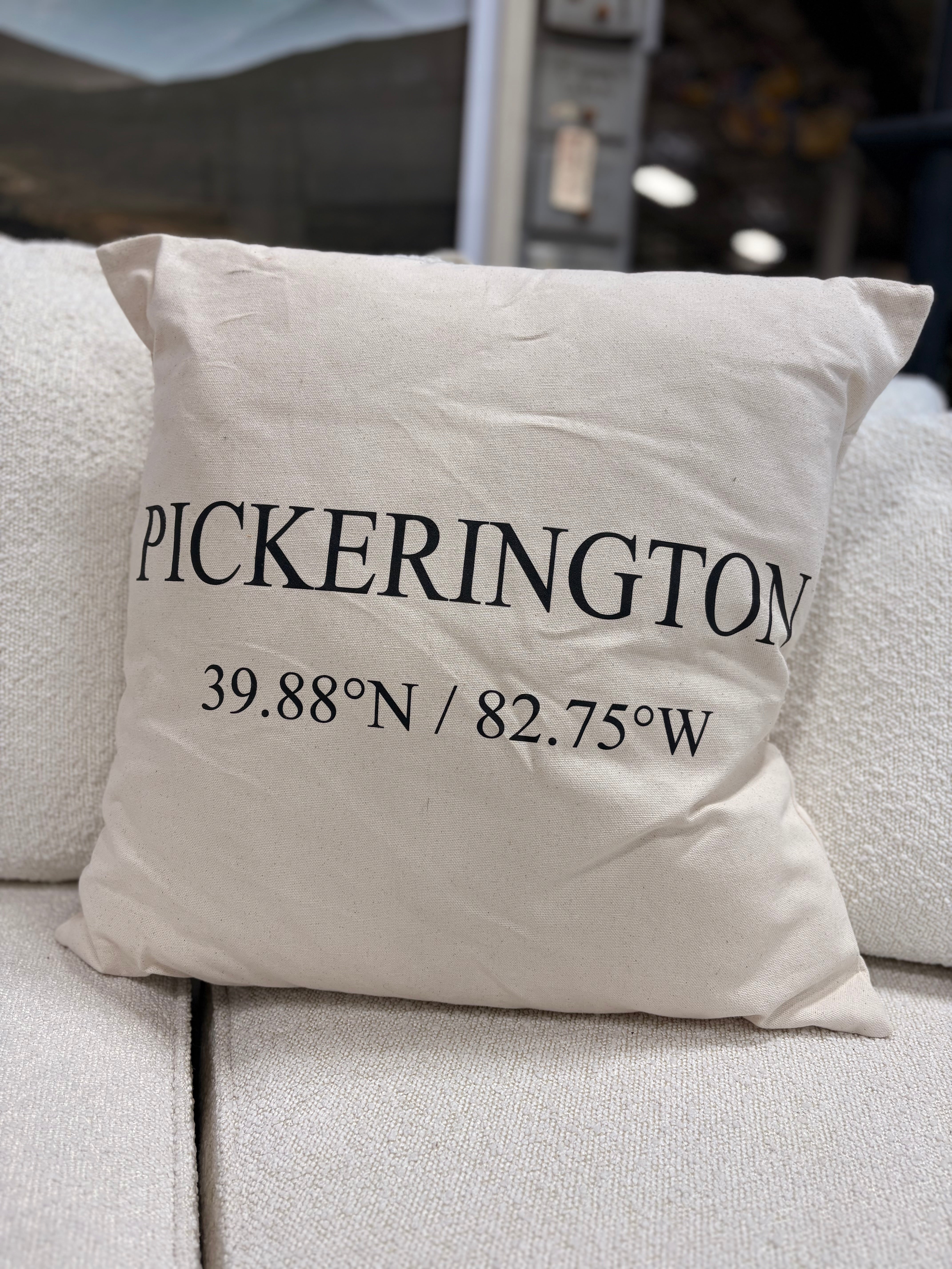 Coordinate Pillow - Columbus Neighborhoods