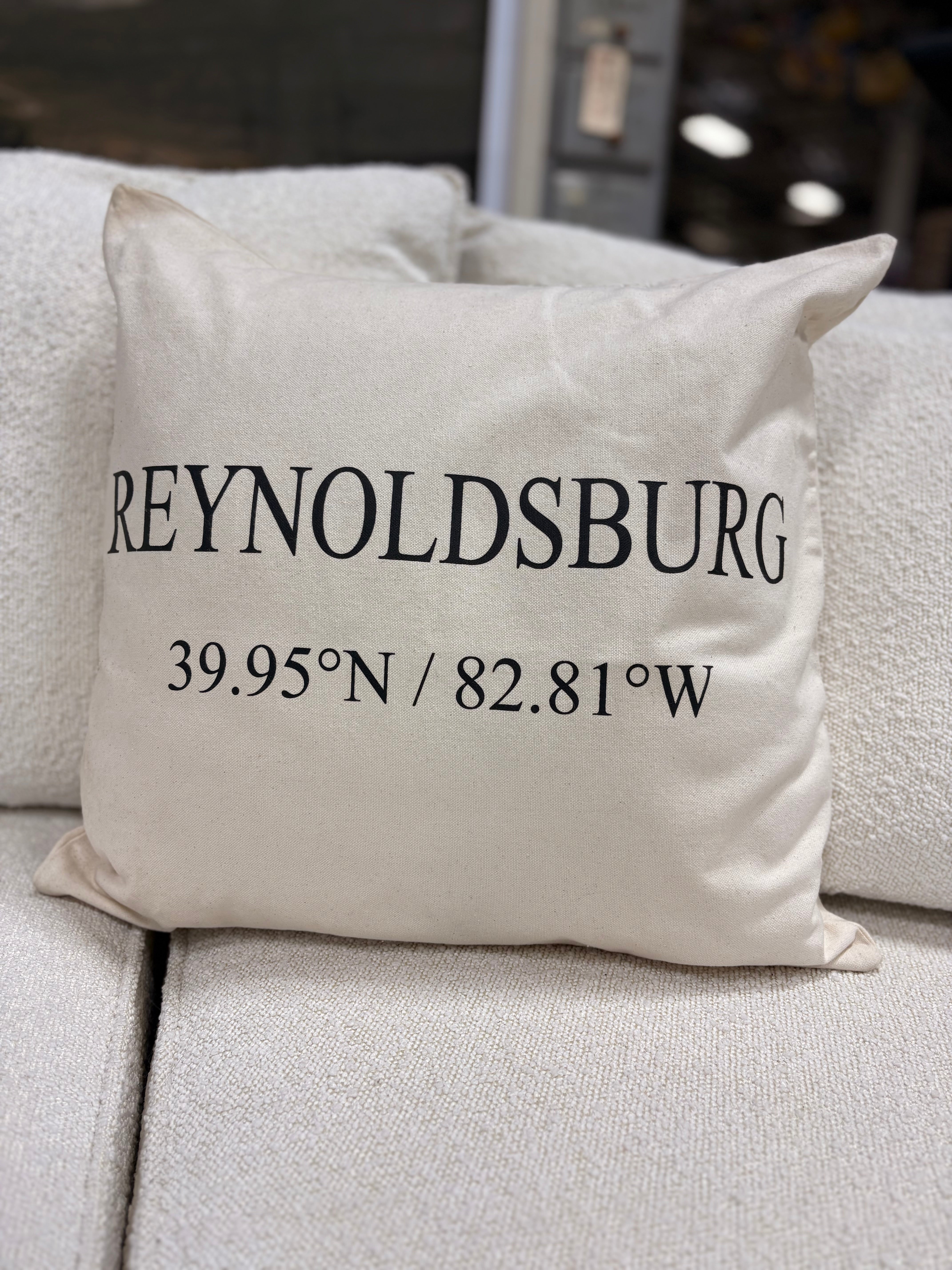 Coordinate Pillow - Columbus Neighborhoods