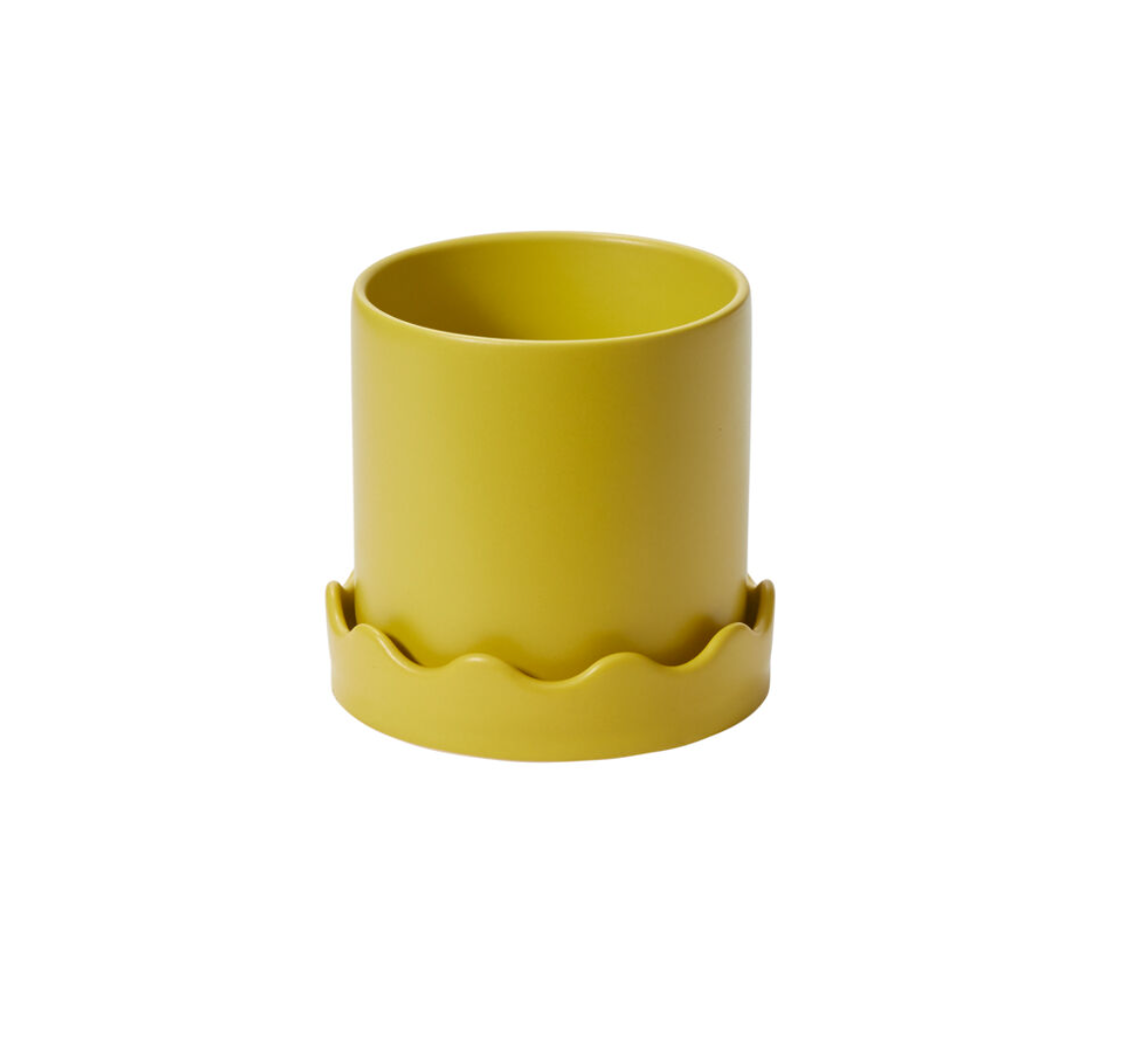 Pissaro Pot with Saucer