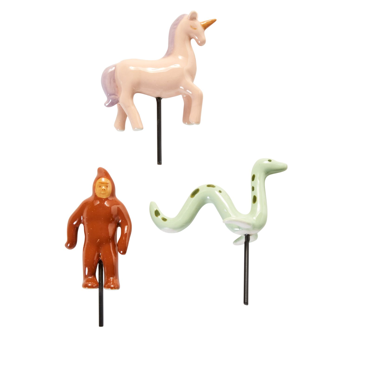 Assorted Mythical Creatures Plant Sticks