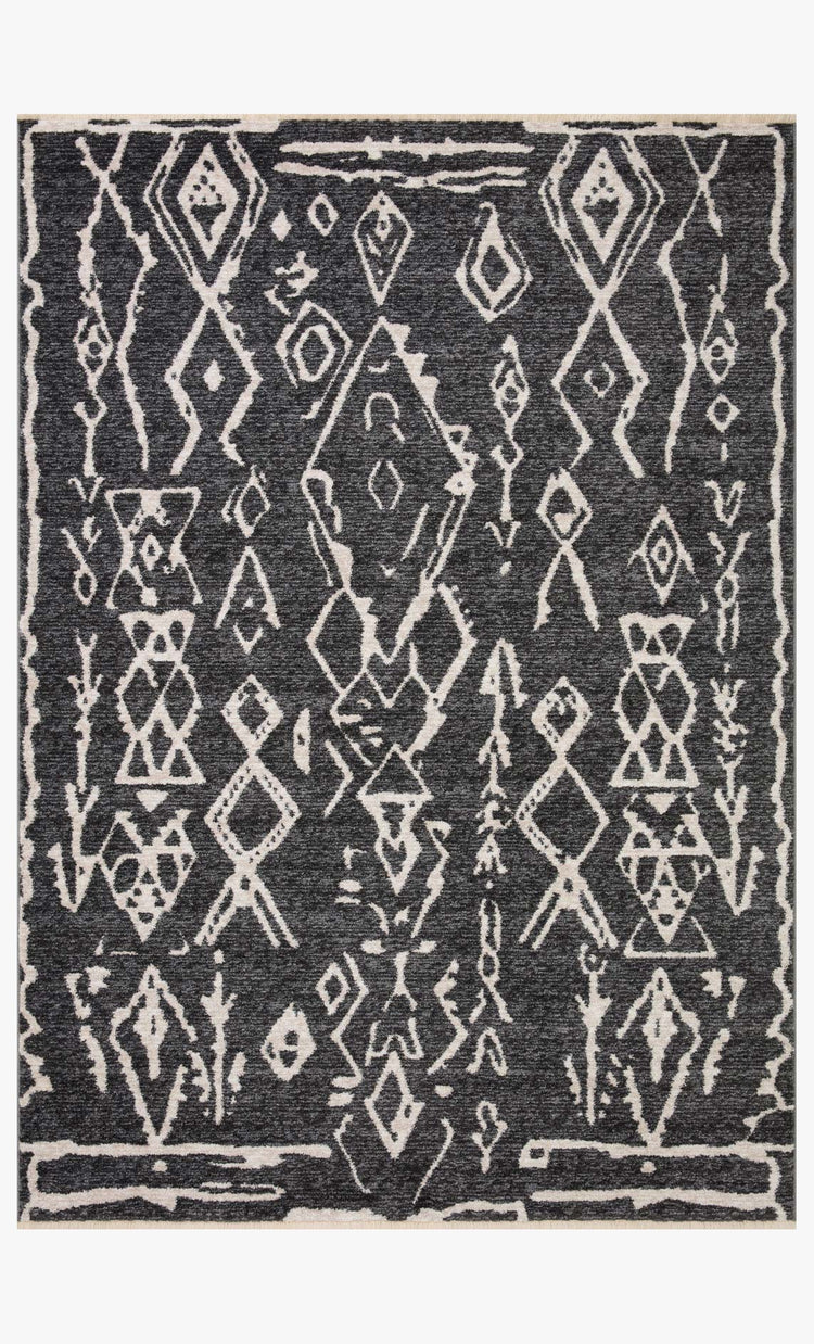 Vance Rug - 07 Charcoal / Dove