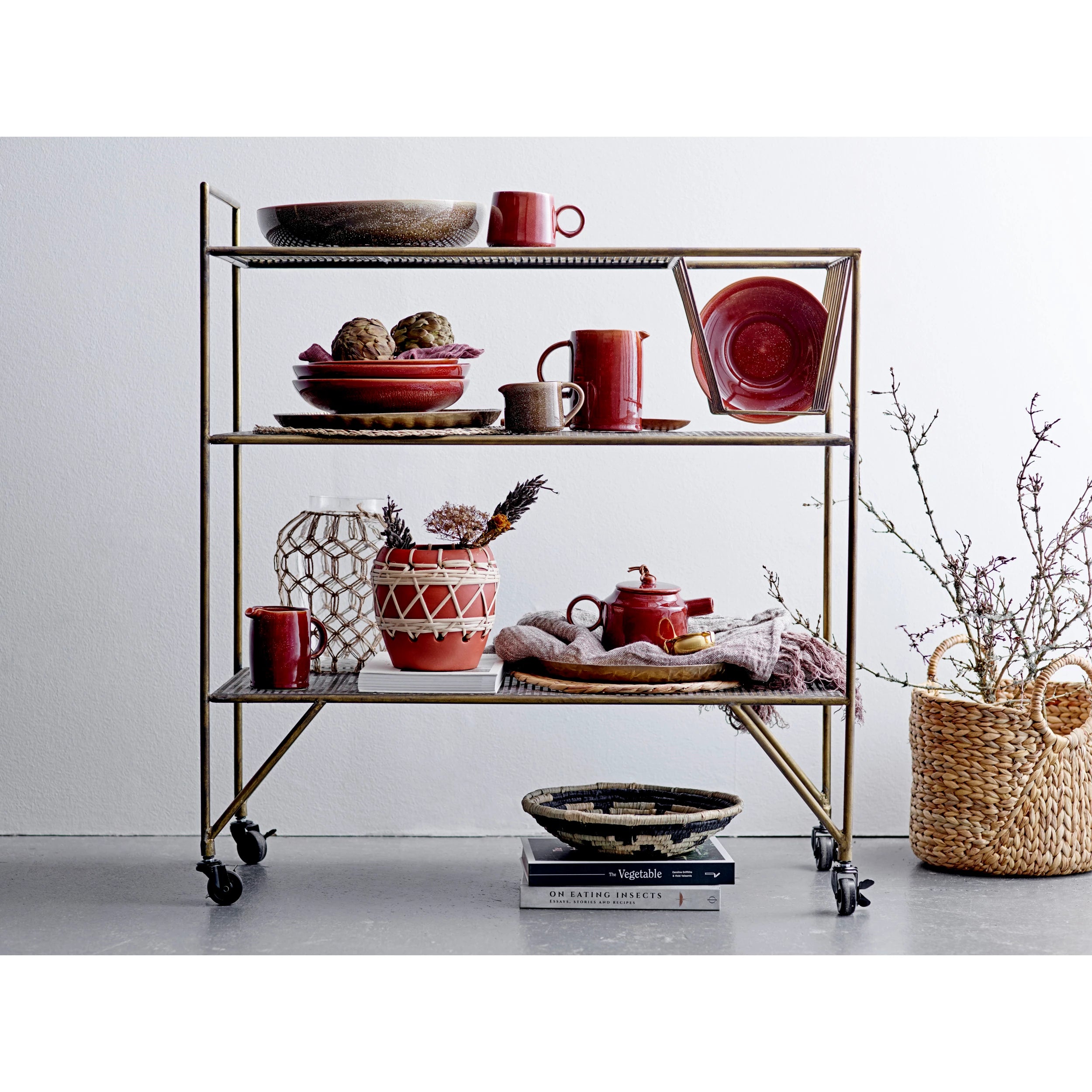 Natural Seagrass Baskets w/ Round Handles