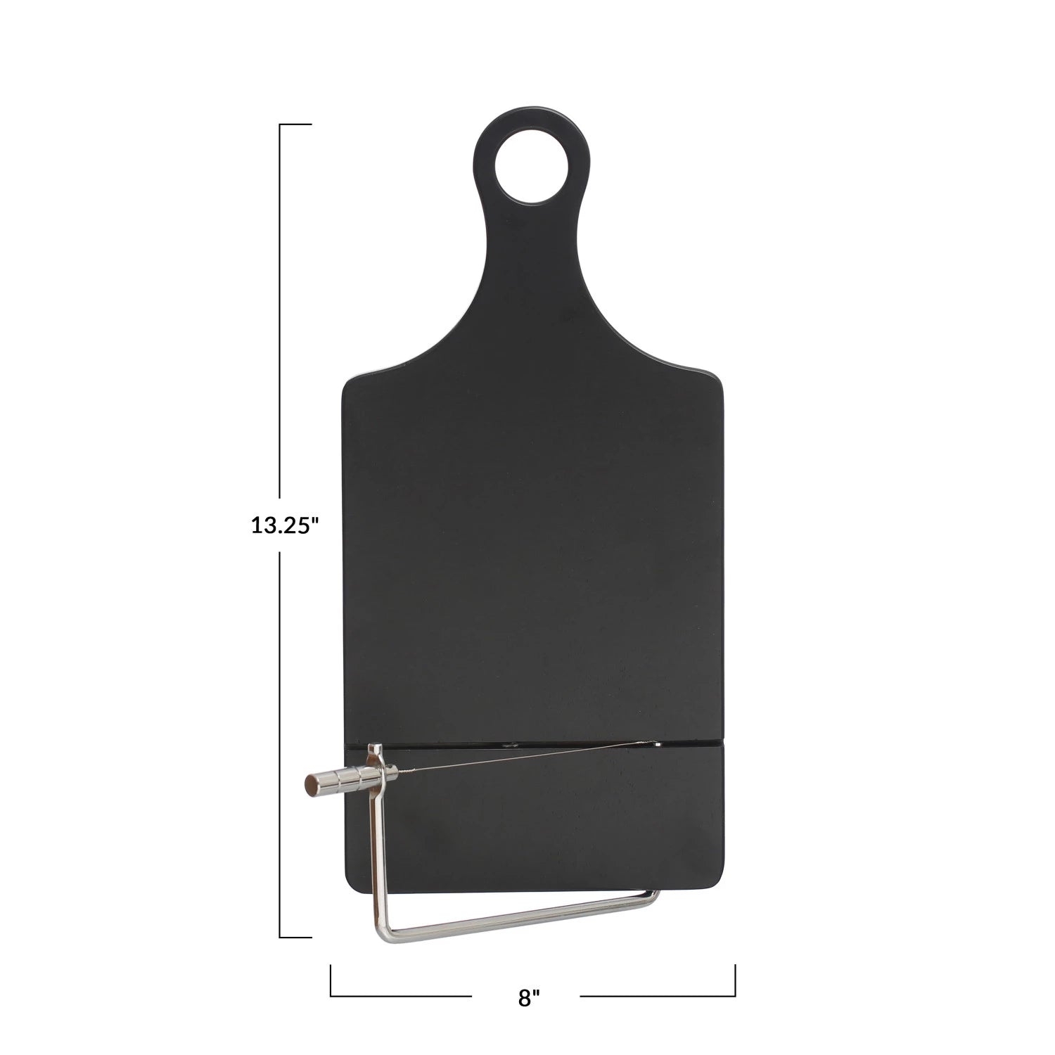 Black Acacia Wood Cheese Slicer