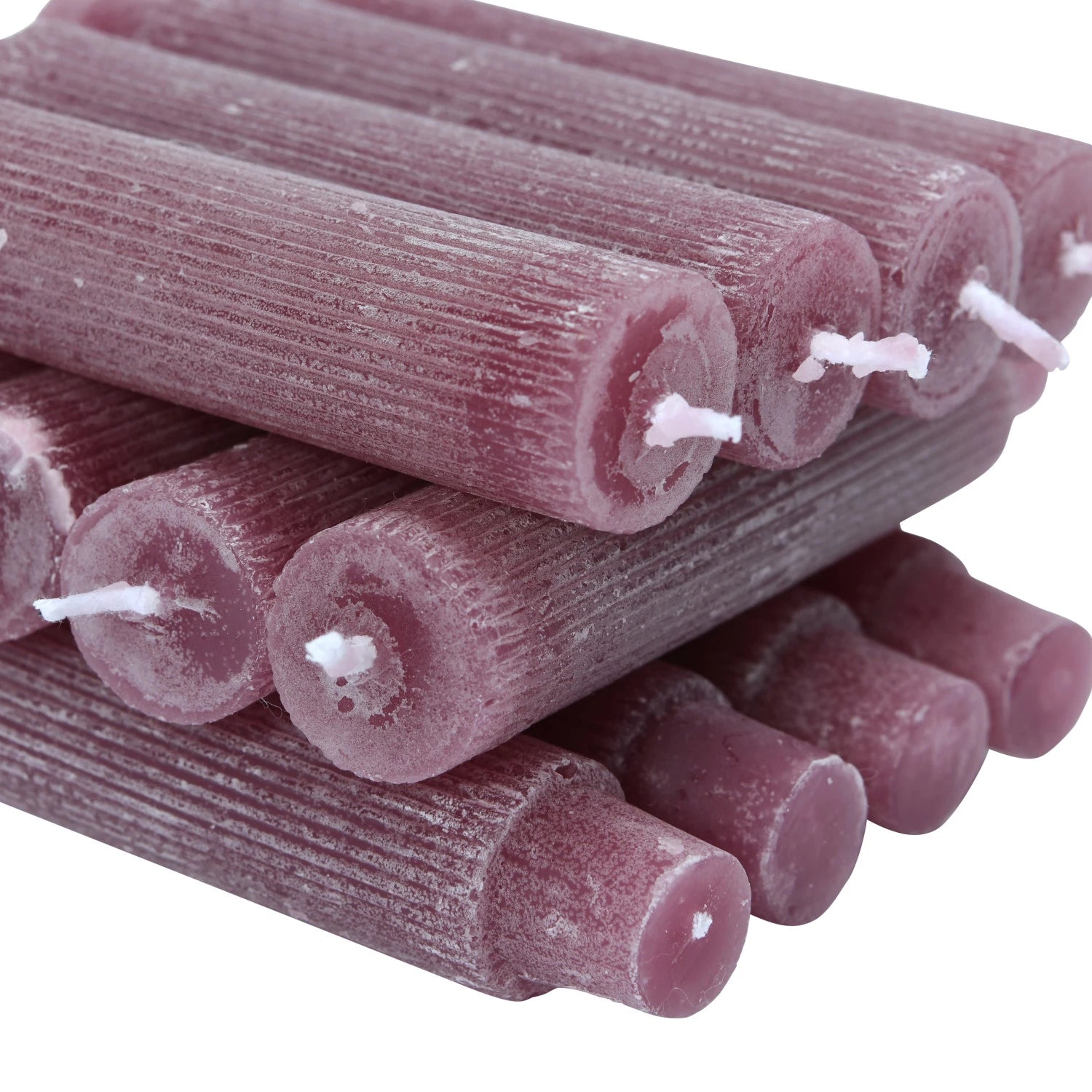 Pinot 5" Unscented Pleated Taper Candle Set