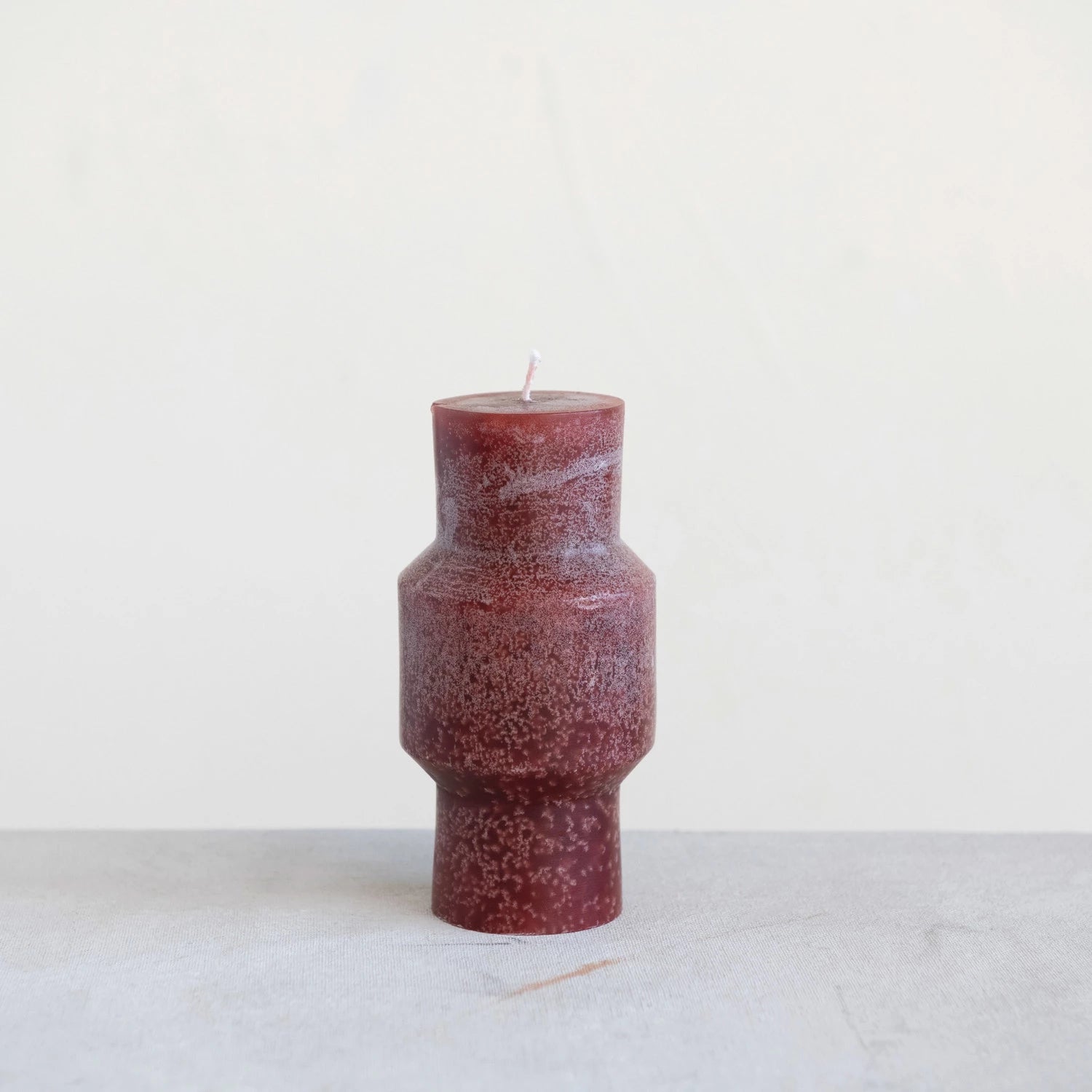 Cabernet 6" Unscented Totem Pillar Candle