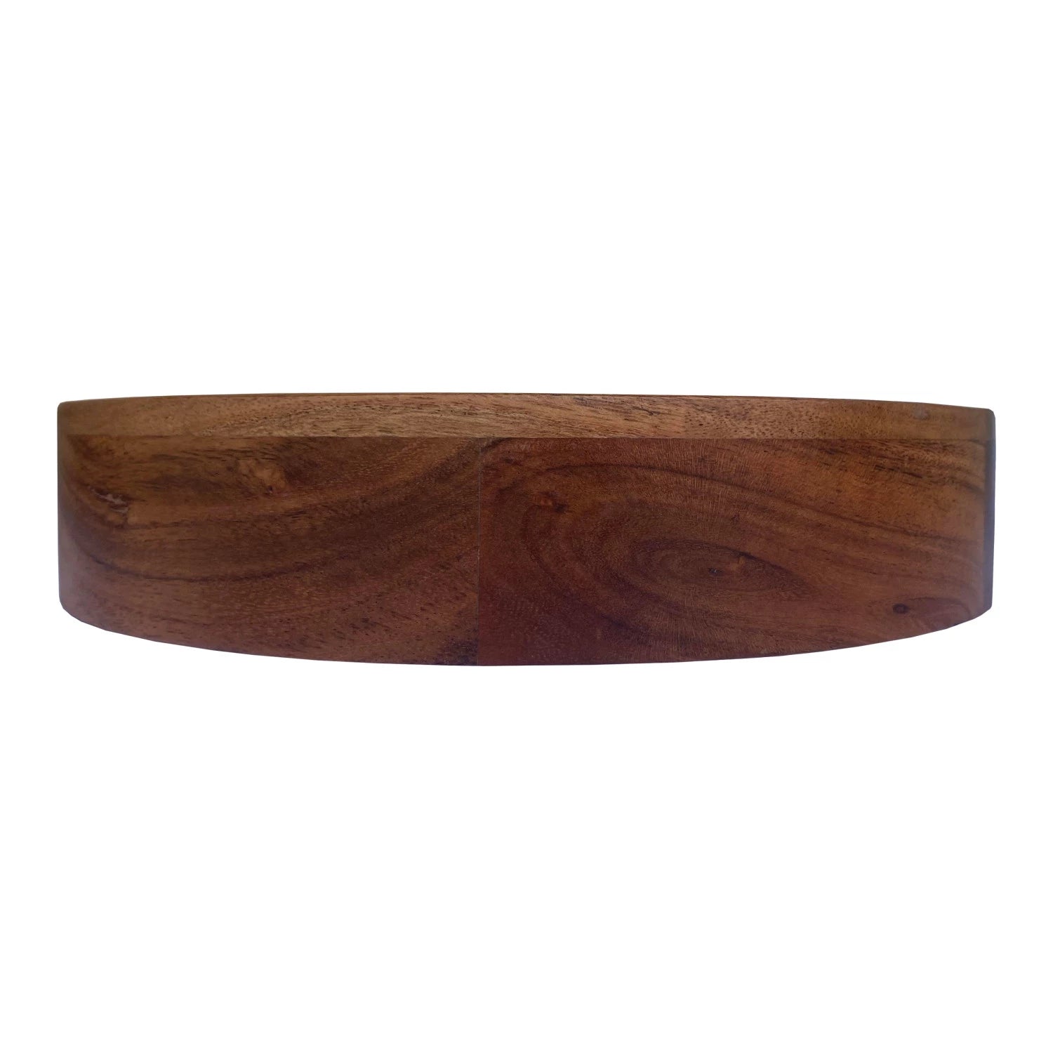 Acacia Wood Pedestal w/ Handles