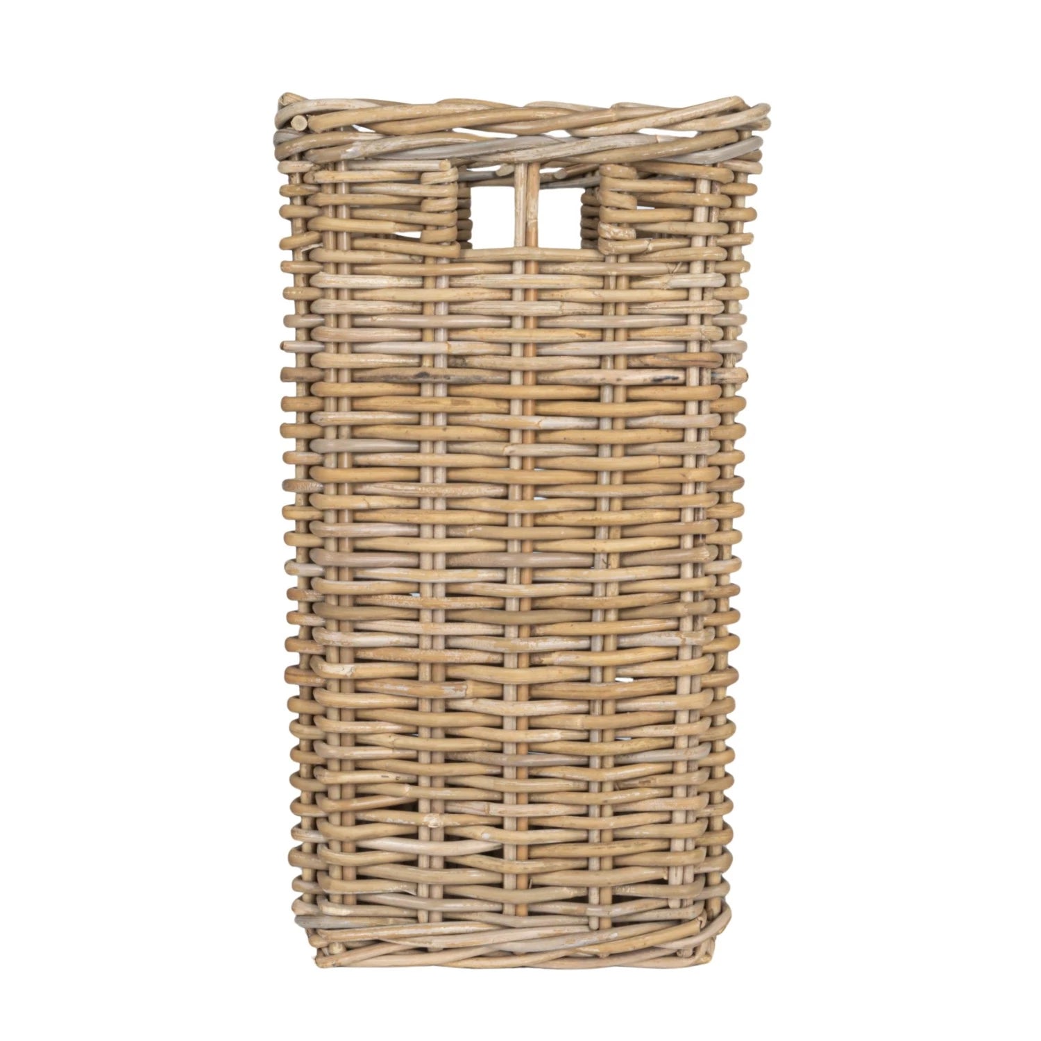 Woven Wicker Rattan Baskets w/ Handles