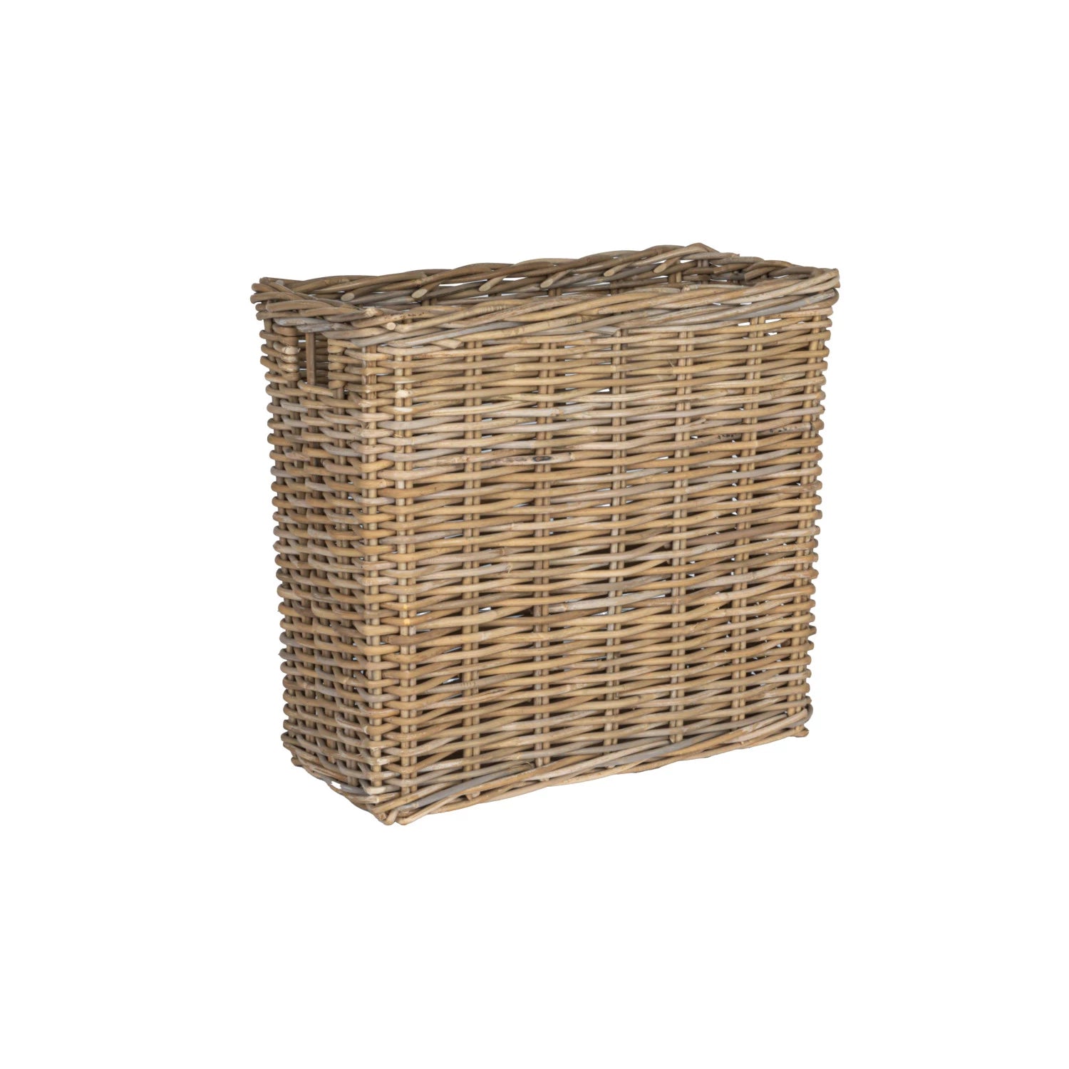 Woven Wicker Rattan Baskets w/ Handles