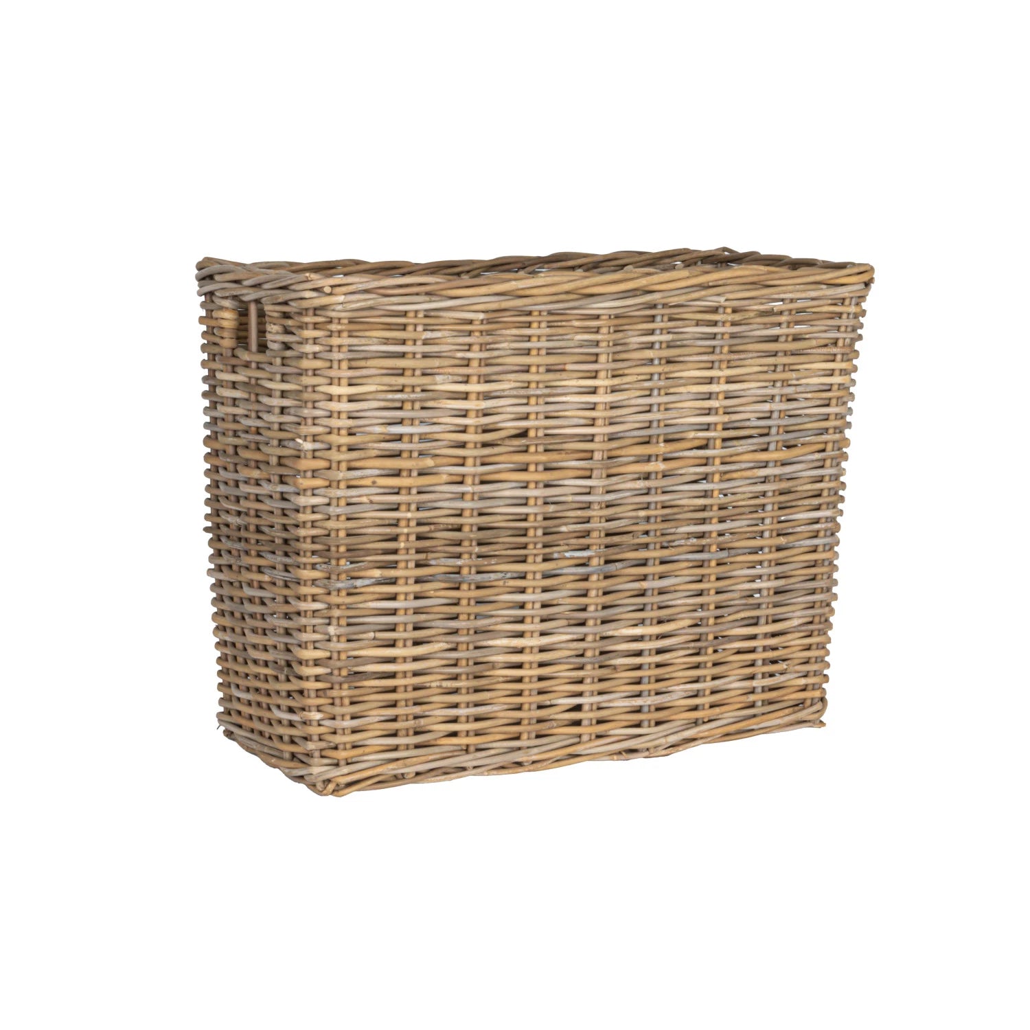Woven Wicker Rattan Baskets w/ Handles