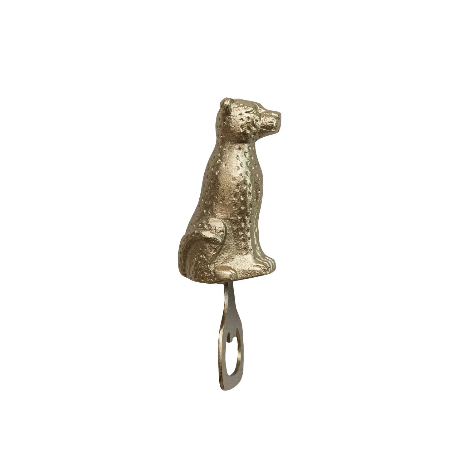 Gold Leopard Bottle Opener