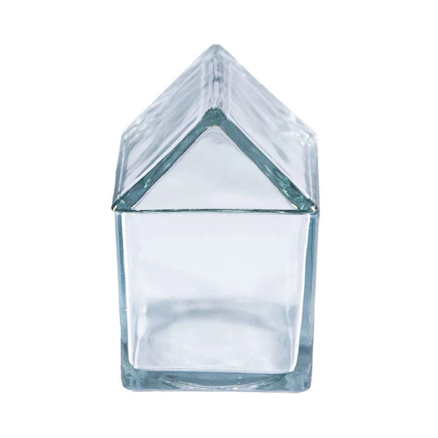 Recycled Glass House w/ Lid 45oz.