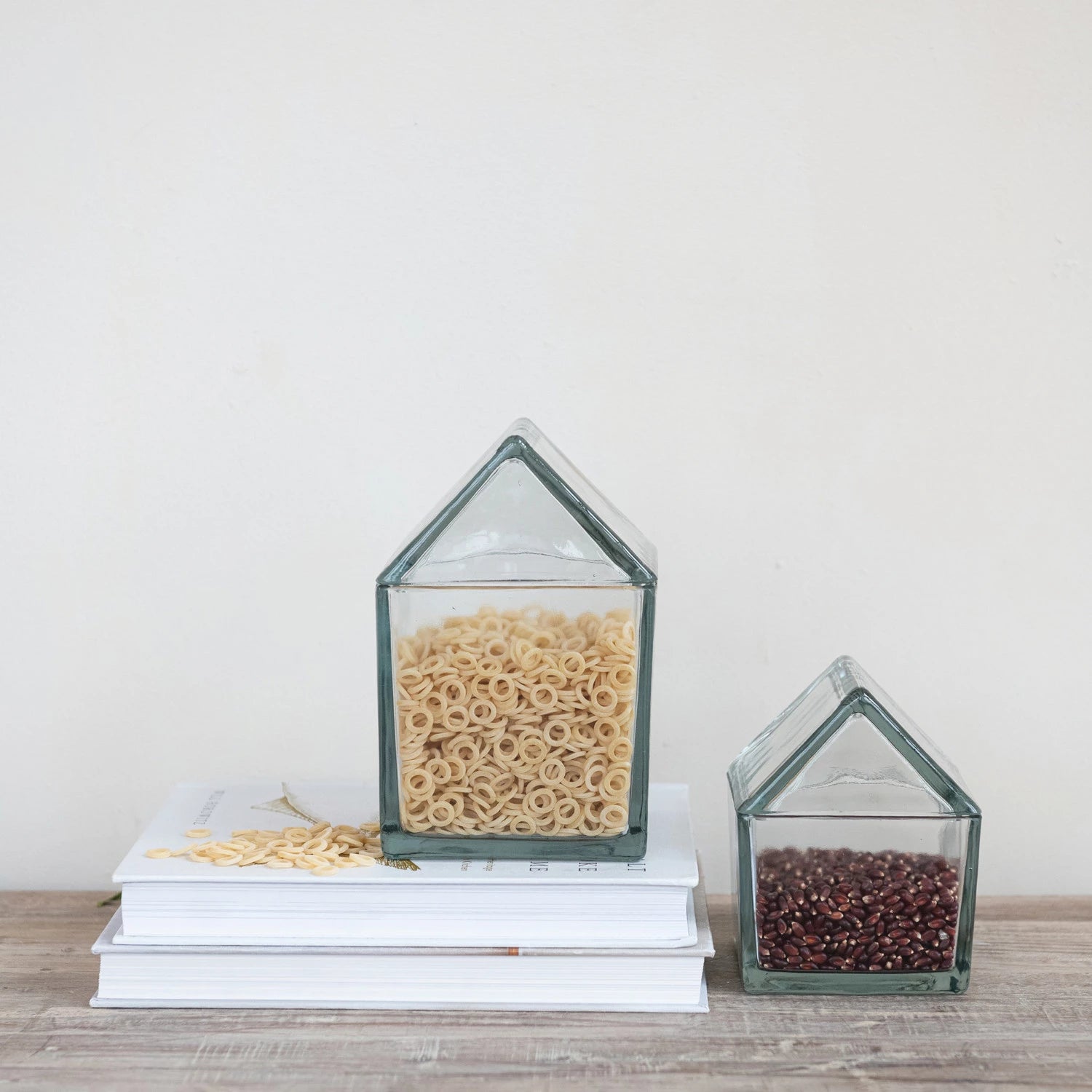 Recycled Glass House w/ Lid 45oz.