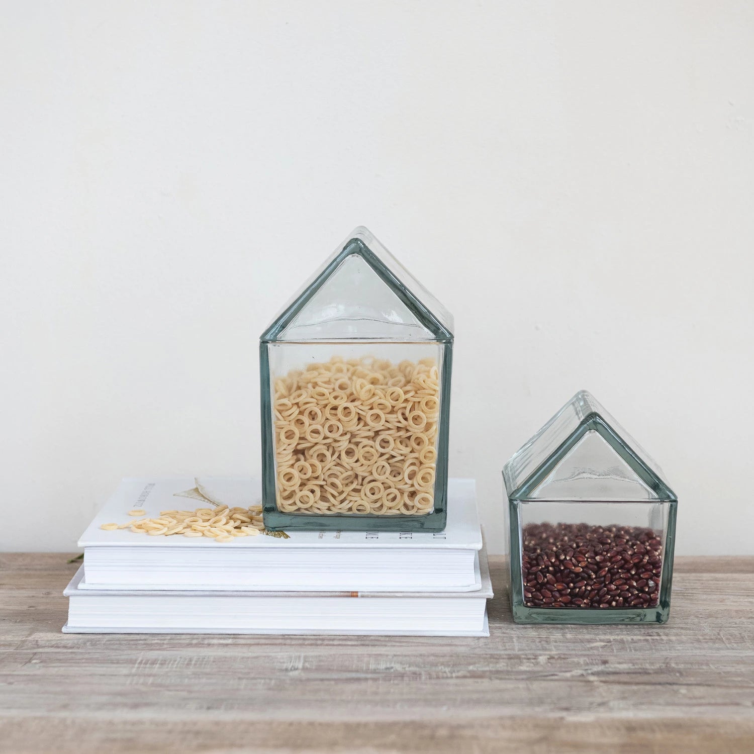 Recycled Glass House w/ Lid 20oz.