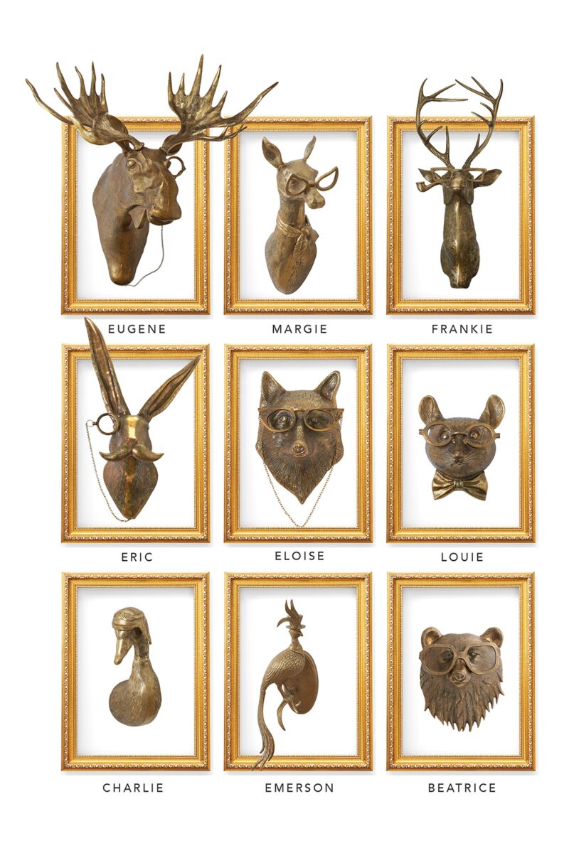 Louie Brass Wall Mount