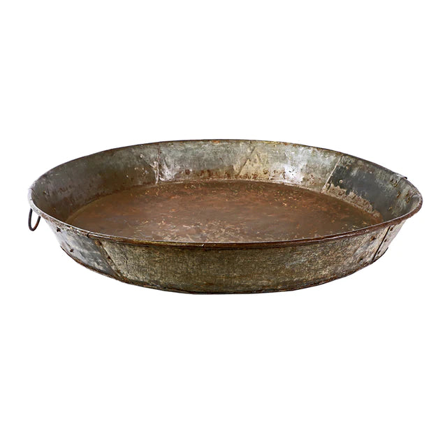 Round Zinc Tray