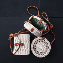 Bali Bag Round w/ Lace