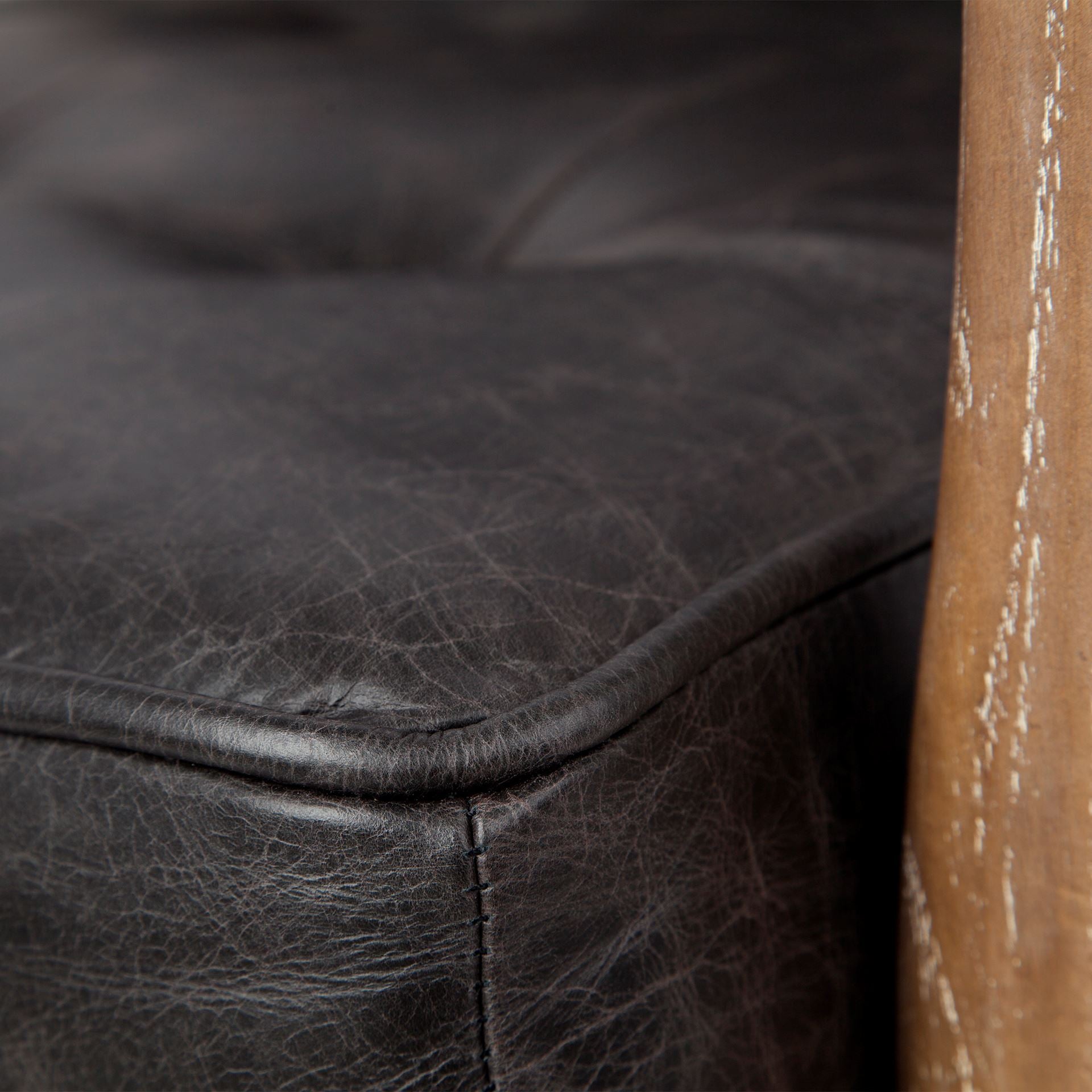 Phineas Leather Accent Chair