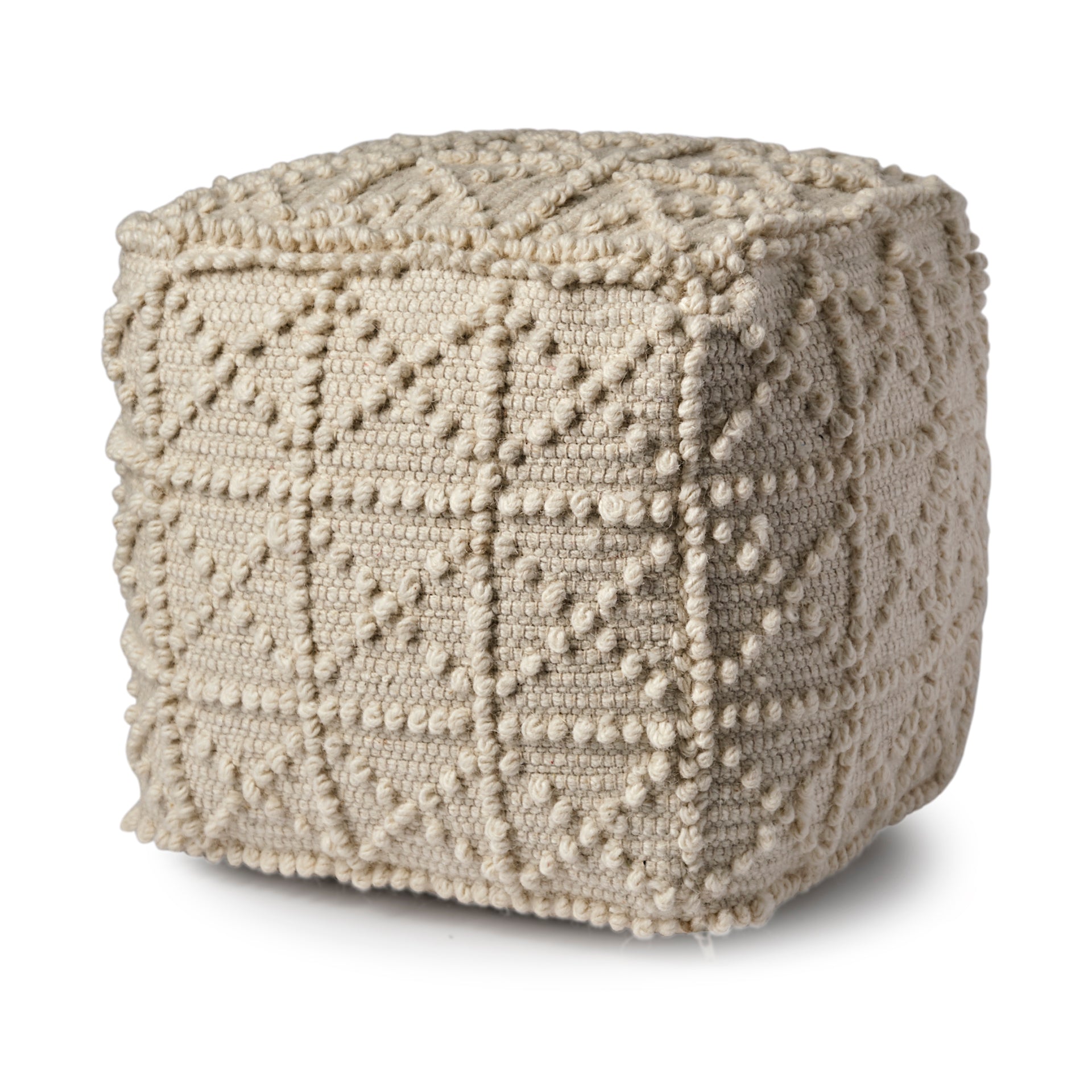 Leroy Ivory Pouf