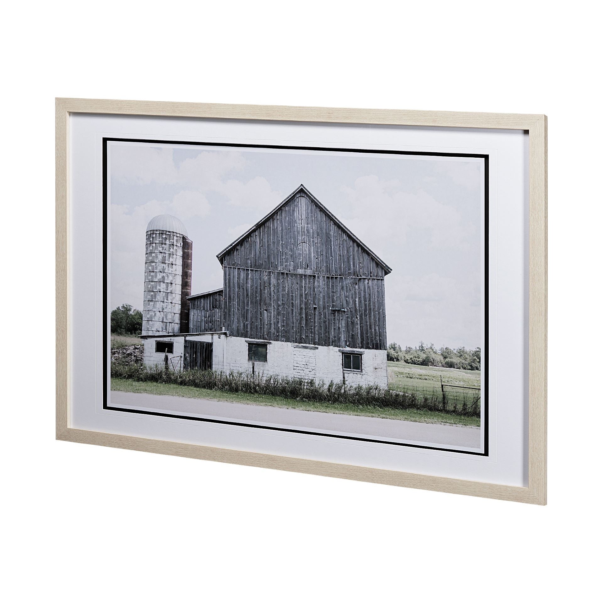 Weathered Barn Framed Art