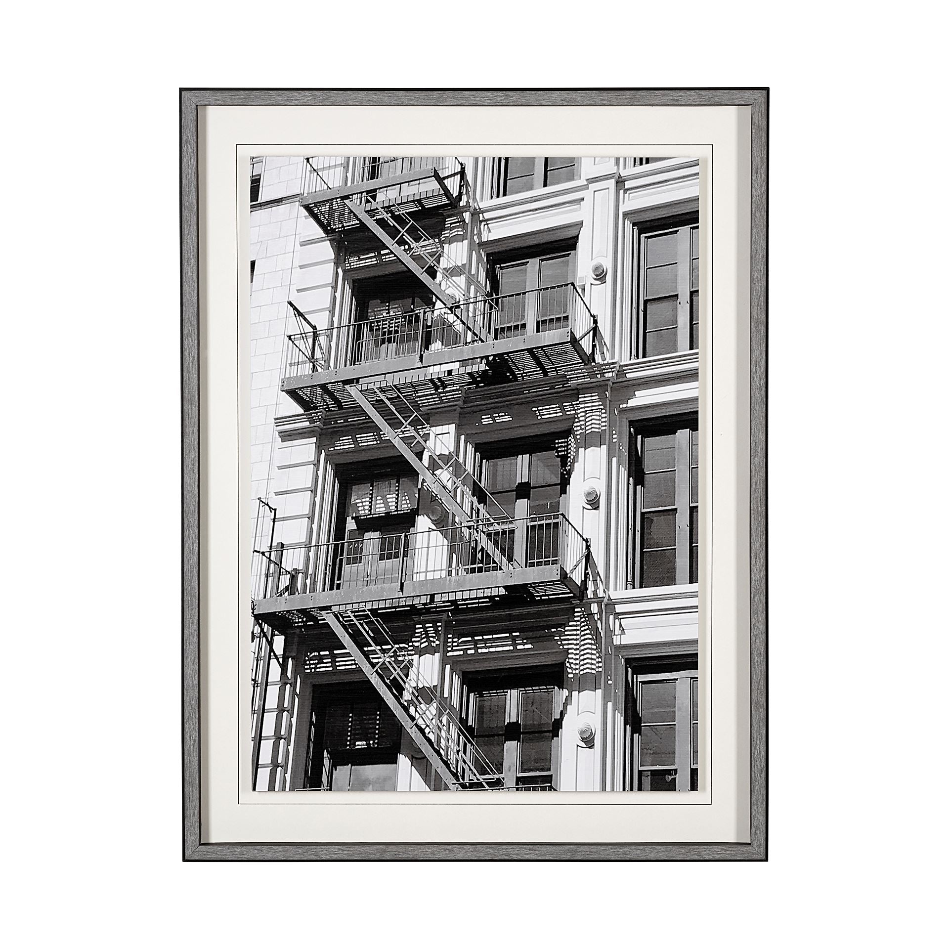 New York Fire Escape Framed Art