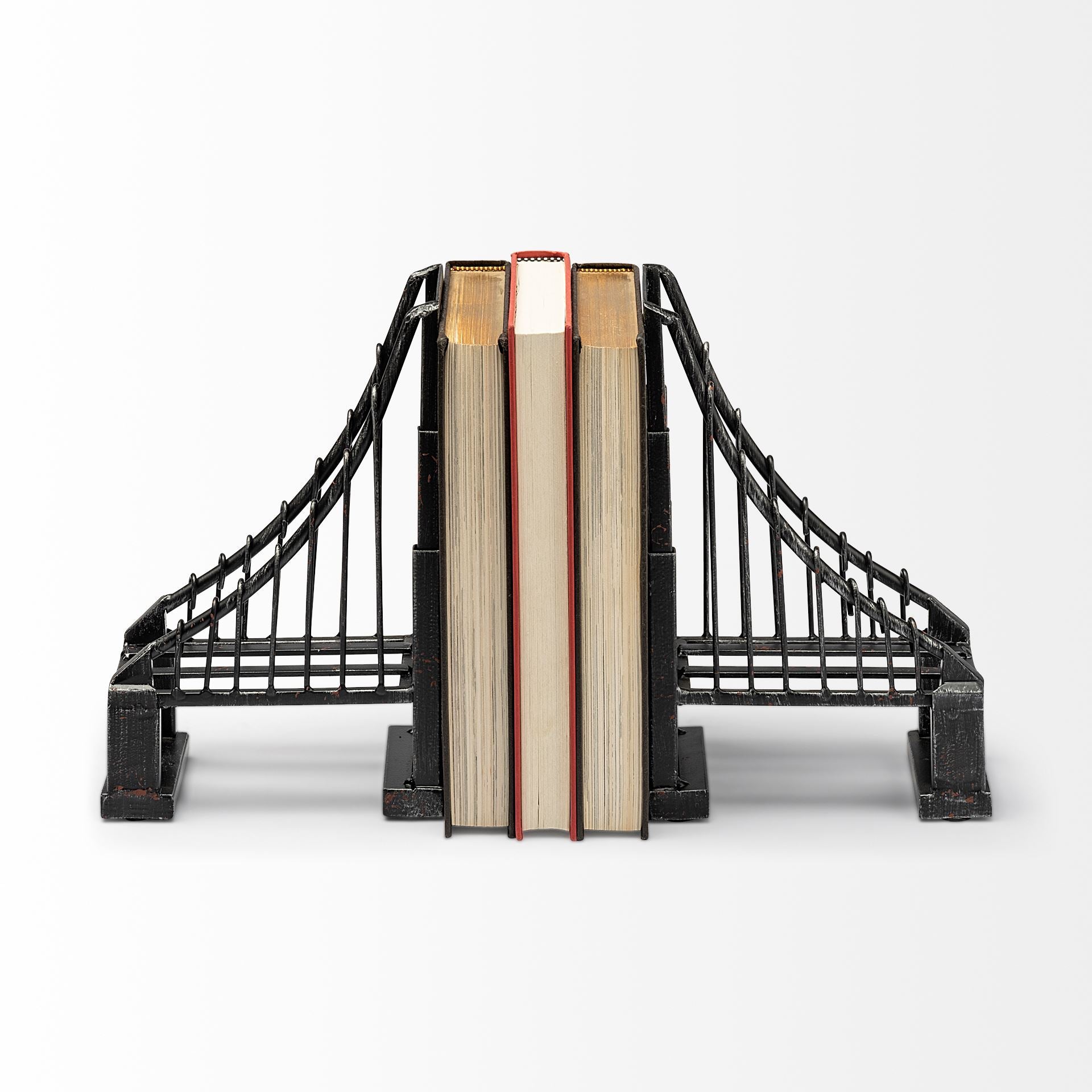 Suspension Bridge Bookends